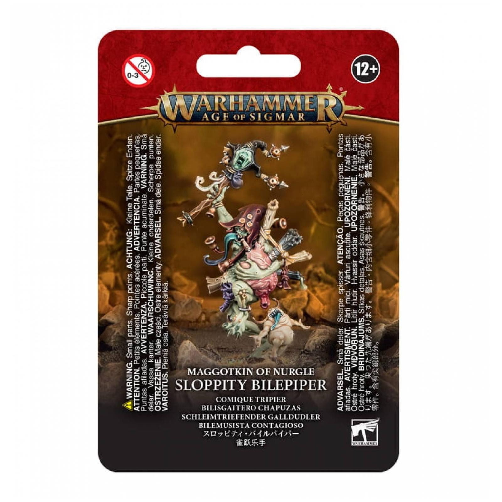 Modellbausatz Maggotkin Of Nurgle: Sloppity Bilepiper
