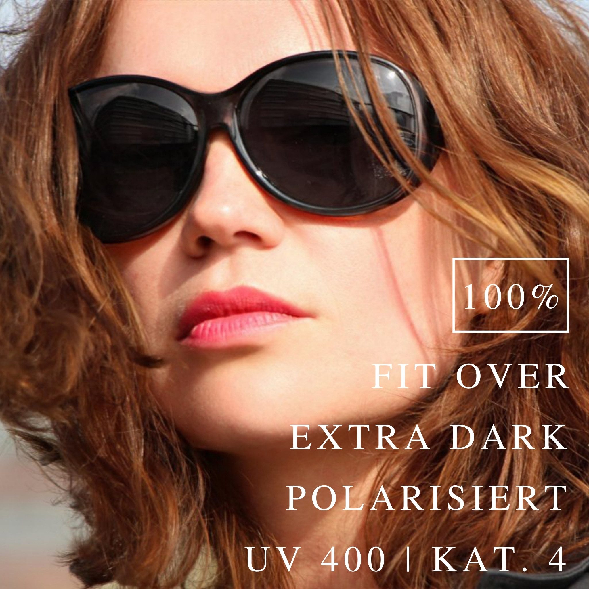 ActiveSol Sonnenbrille Überzieh-Sonnenbrille Mega extra dunkel günstig online kaufen