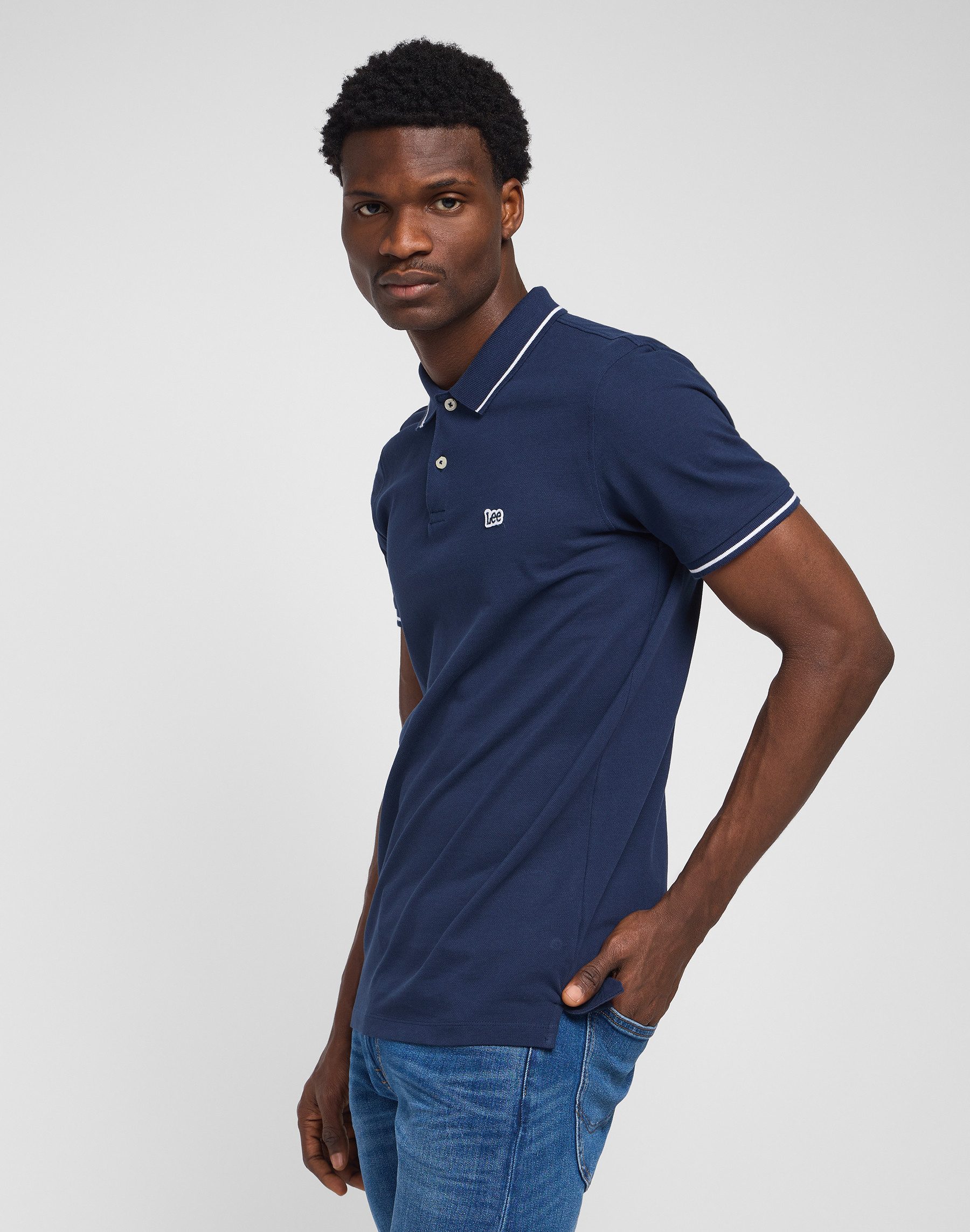Lee® Poloshirt Piqué- Qualität günstig online kaufen