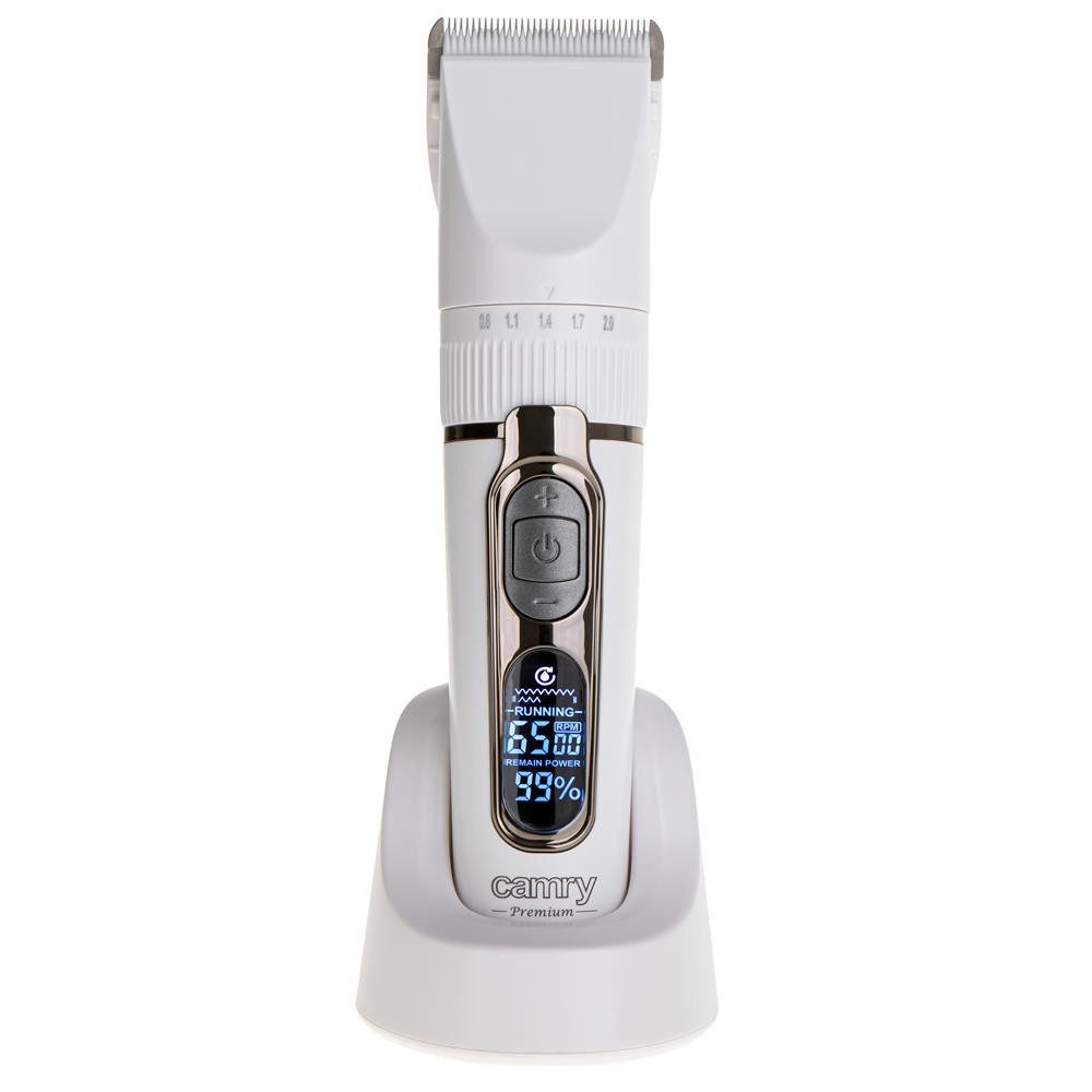 Camry Haarschneider CR 2841 Haarschneidemaschine, LCD-Display und Ladestation