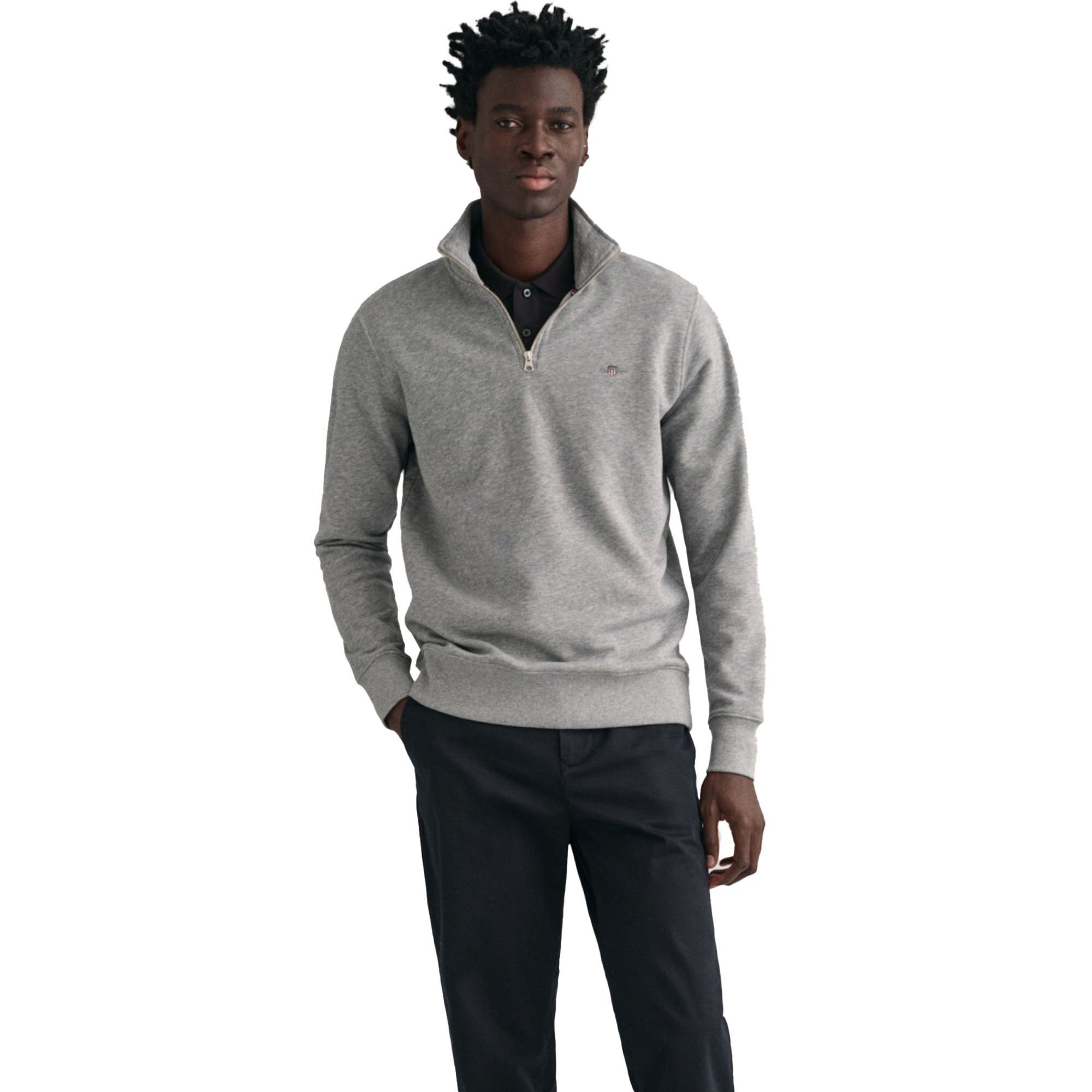 Gant Sweatshirt Herren Sweatshirt Baumwolle günstig online kaufen