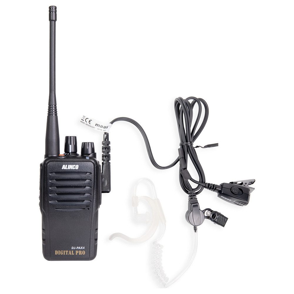 Alinco Walkie Talkie Alinco Team-Set DJ-PAX-4 + KEP-24-VK 150097 PMR-Handfunkgerät 5er Set