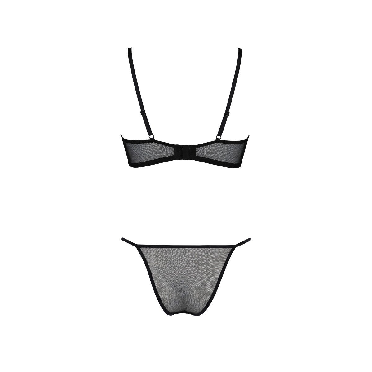ECO Selaginella bikini (L/XL,S/M,XXL) Collection - Eco PE Bustier Passion black