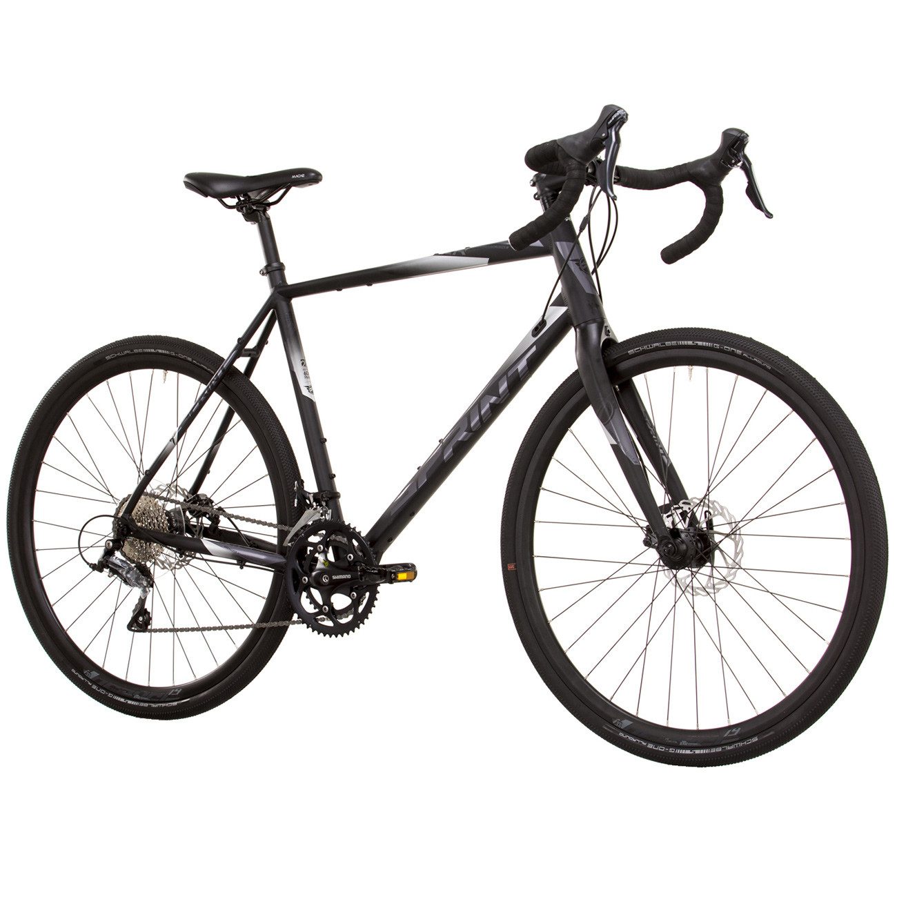 Gravelbike 28 Zoll Herren Gravel Bike WHISPER 5.0 Fahrrad 2x9 Shimano SORA R3000