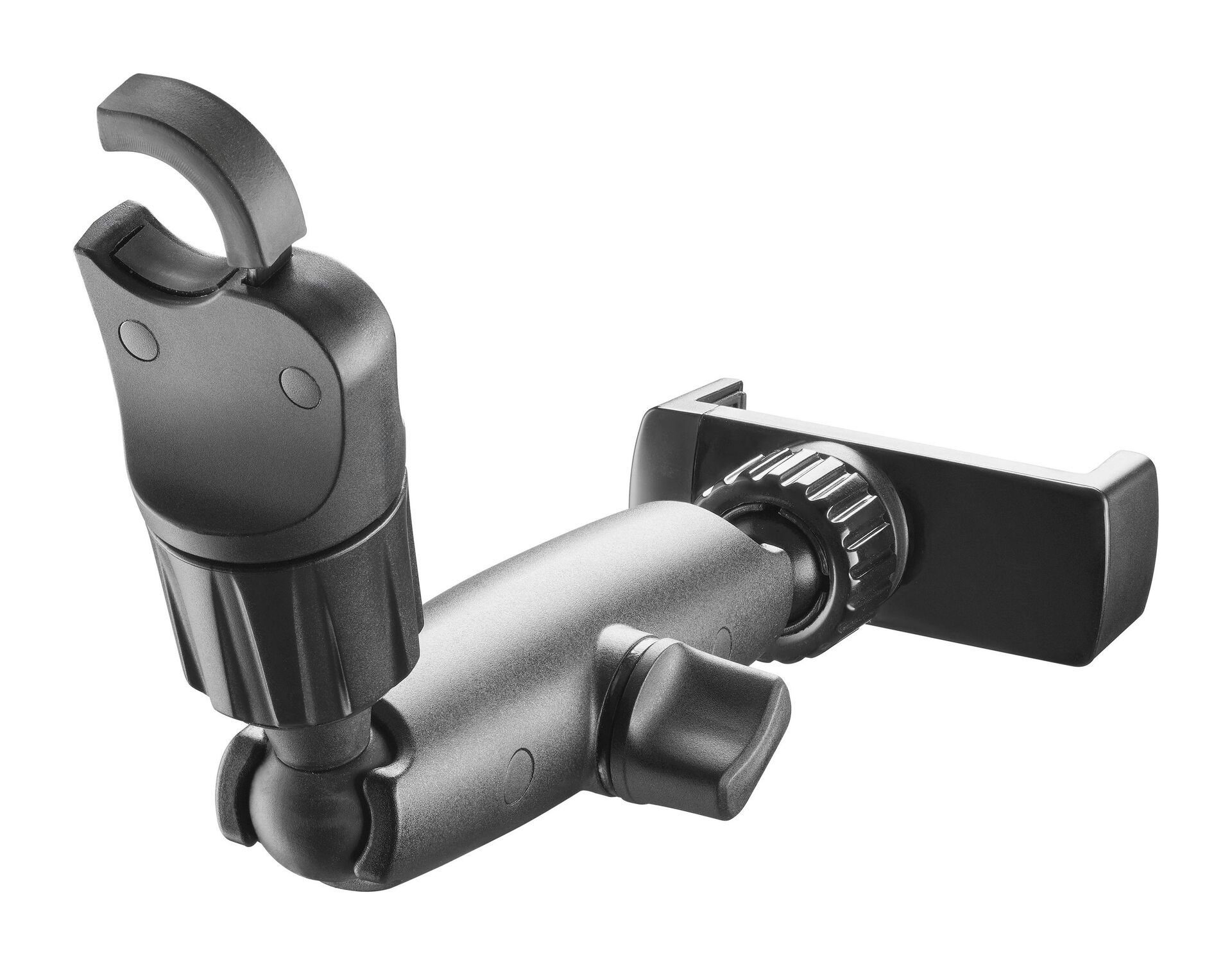 Cellularline Handy-Halterung Spin Mirror Car Holder, (zur Befestigung am Innenspiegel/Rückspiegel, 360 Grad drehbar)