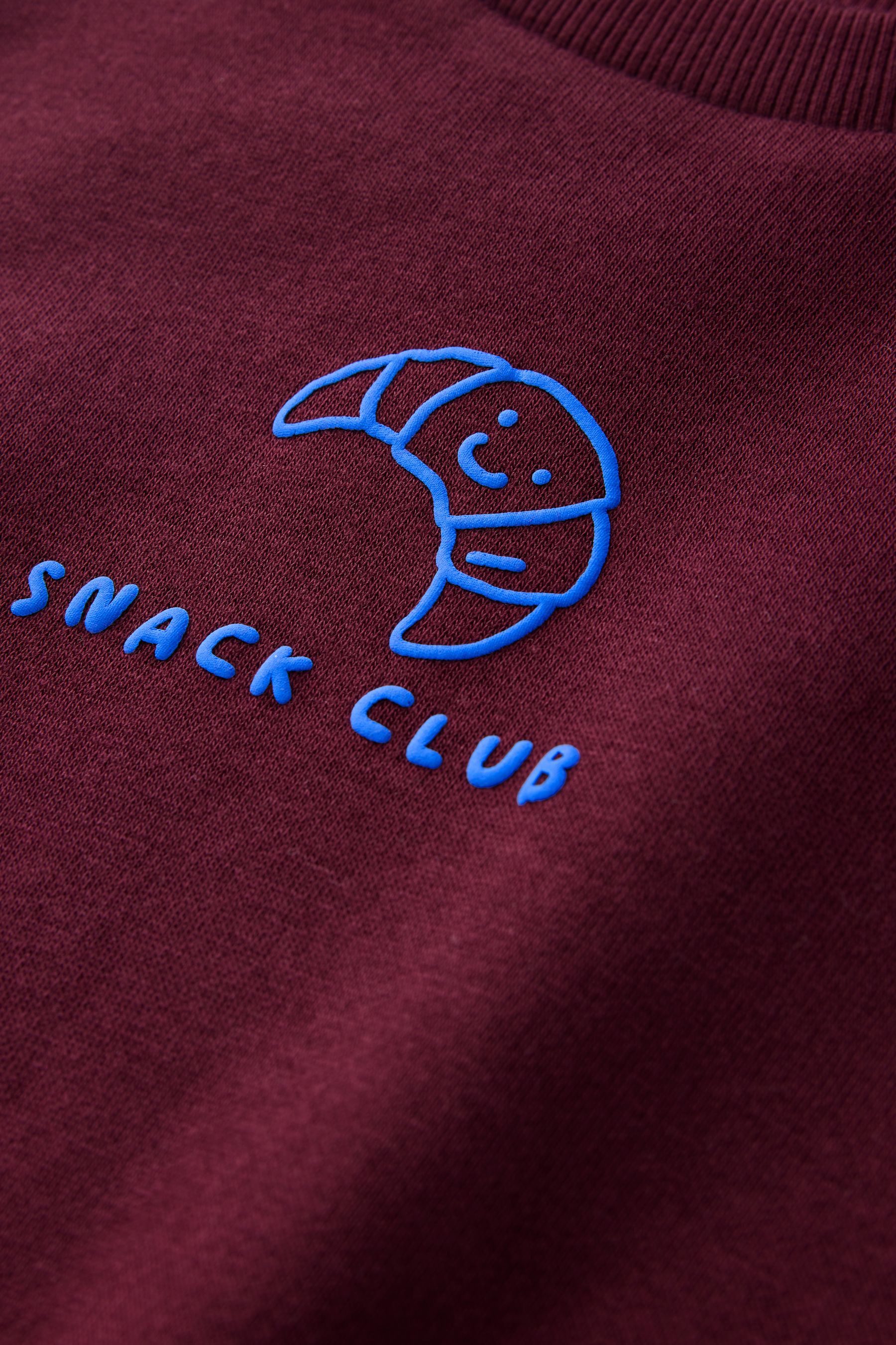 Next Sweater Sweatshirt mit Aufdruck (1-tlg)