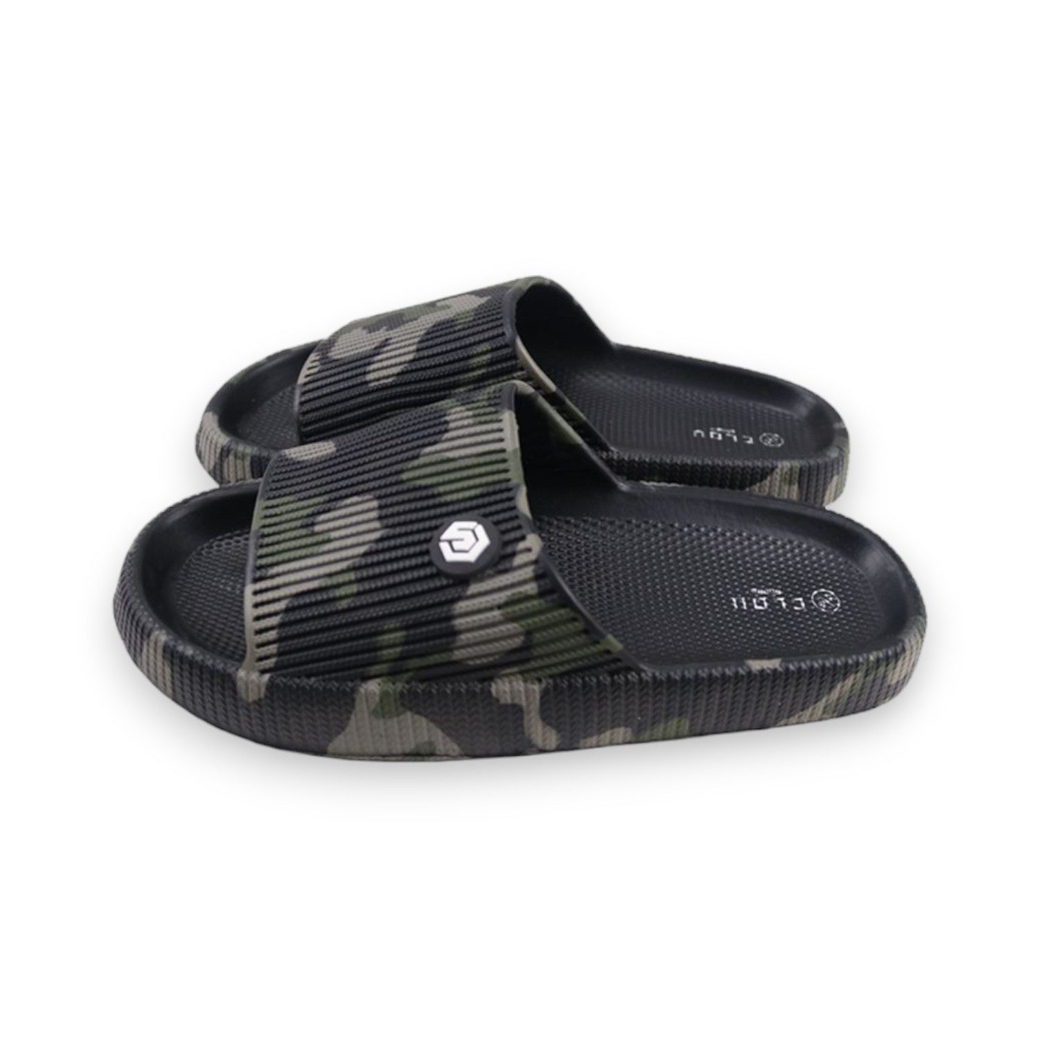 VewoTex Herren Badelatschen Camouflage » günstige Herrenschuhe Badeschuh (1 Paar, Kein Set) Badeschlappen mit Tarnmuster » Sommer Sandalen, Badeschuhe