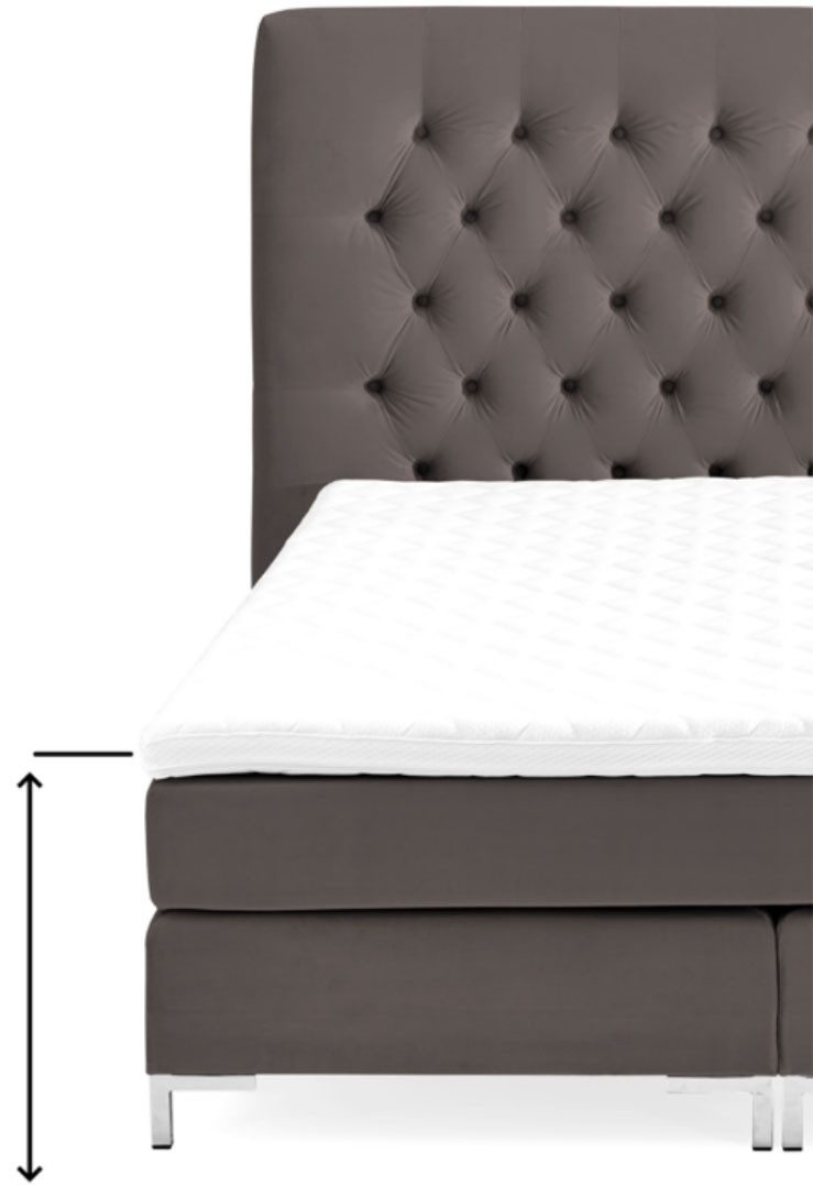 ATLANTIC home collection Boxbett "Benita", OTTOs Choice! Topseller inkl. Bettkasten, erhältlich in verschiedenen Größen, inkl. Taschen-Federkernmatratze