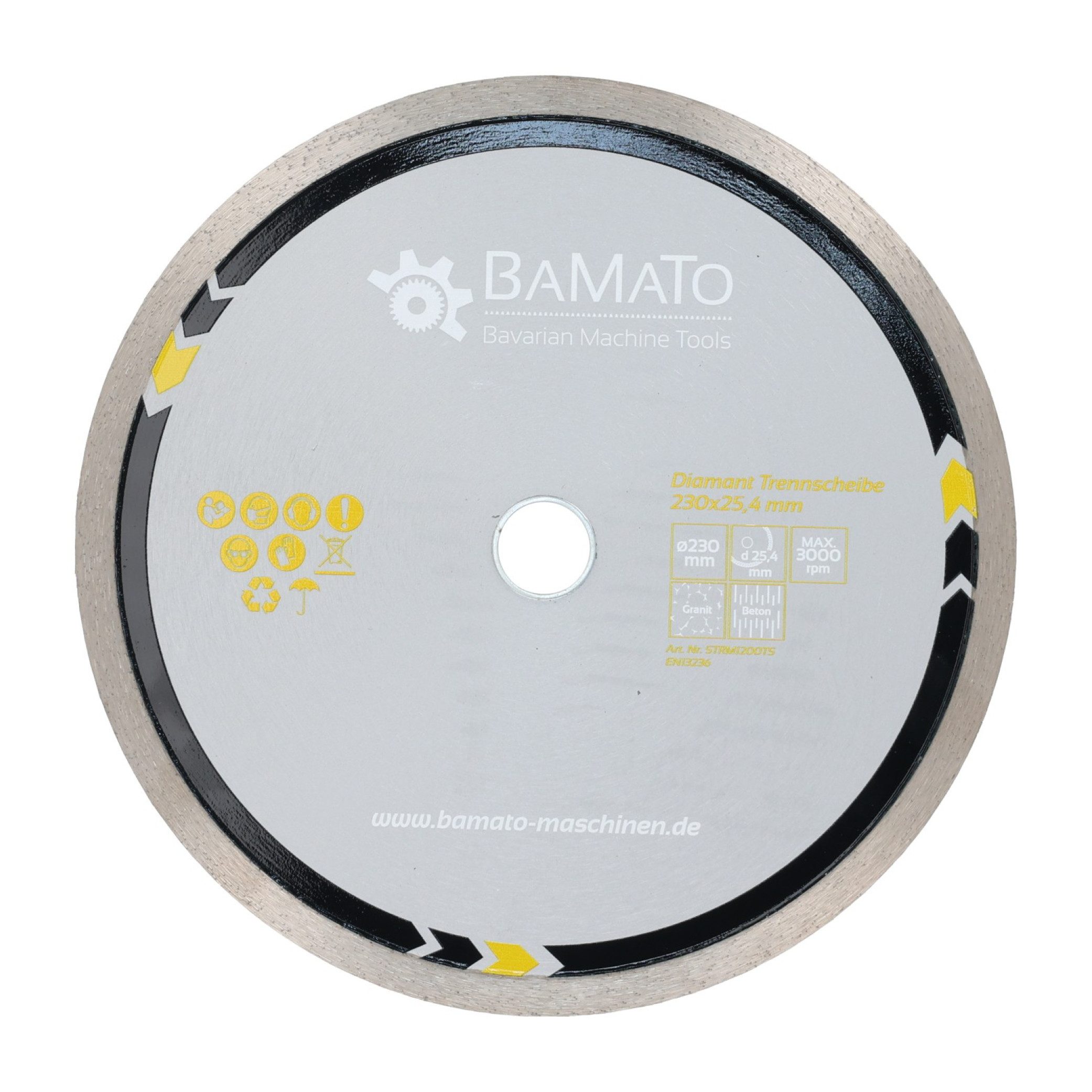 BAMATO Diamanttrennscheibe STRM1200TS