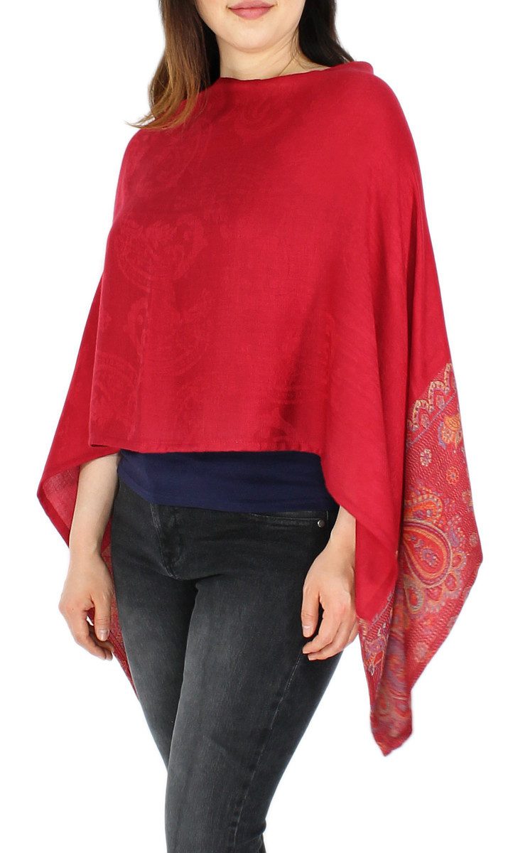 dy_mode Blusenponcho Damen Sommerponcho Weicher Überwurf günstig online kaufen
