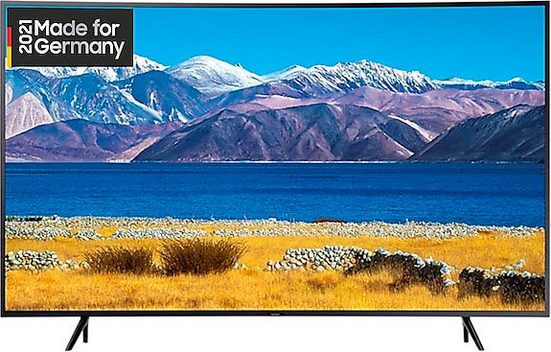 Samsung GU55TU8379U Curved-LED-Fernseher (138 cm/55 Zoll, 4K Ultra HD, Smart-TV, HDR, Crystal Prozessor 4K, Crystal Display, Curved Screen)