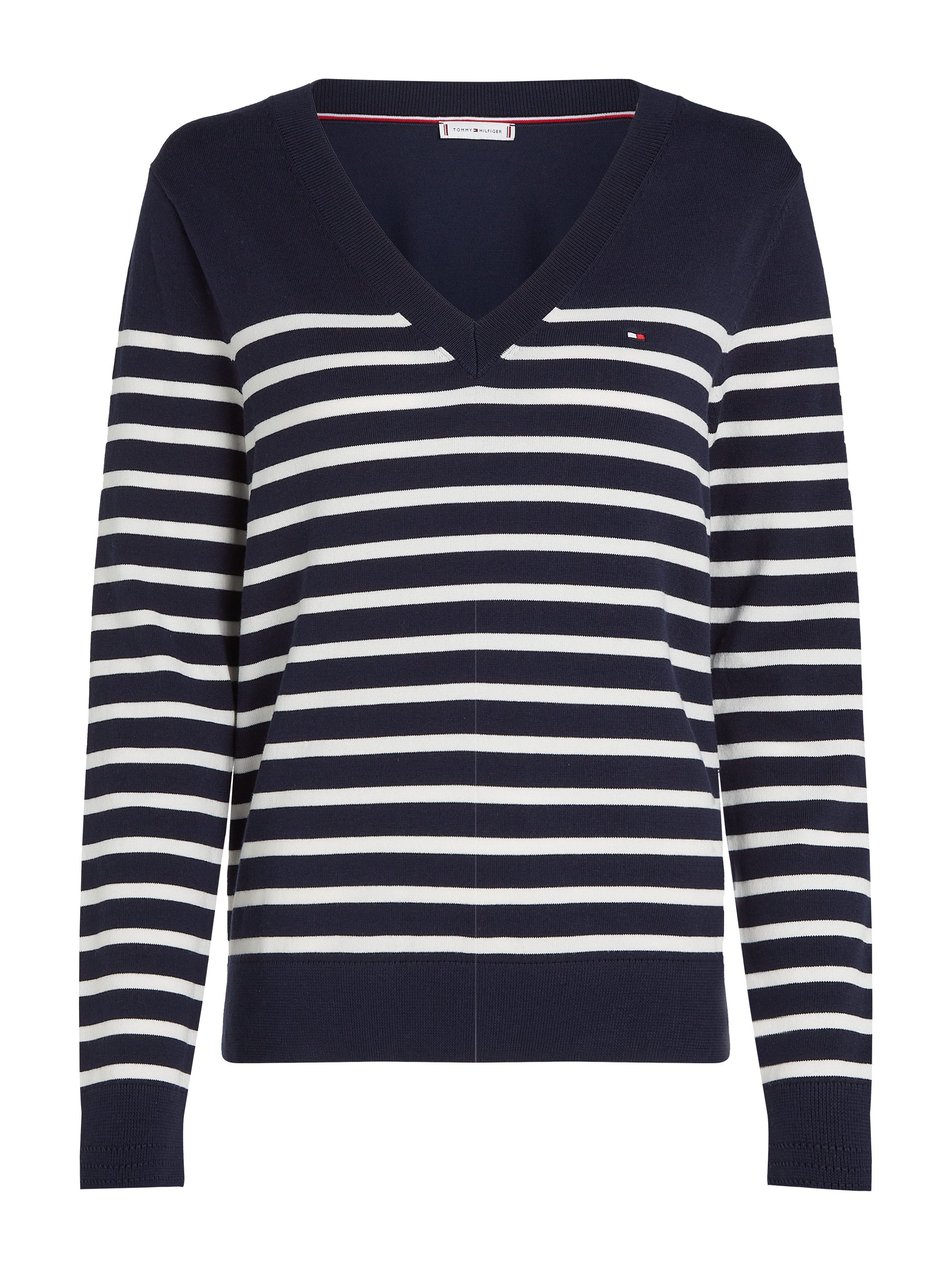 Strickpullover STITCH V-NECK
