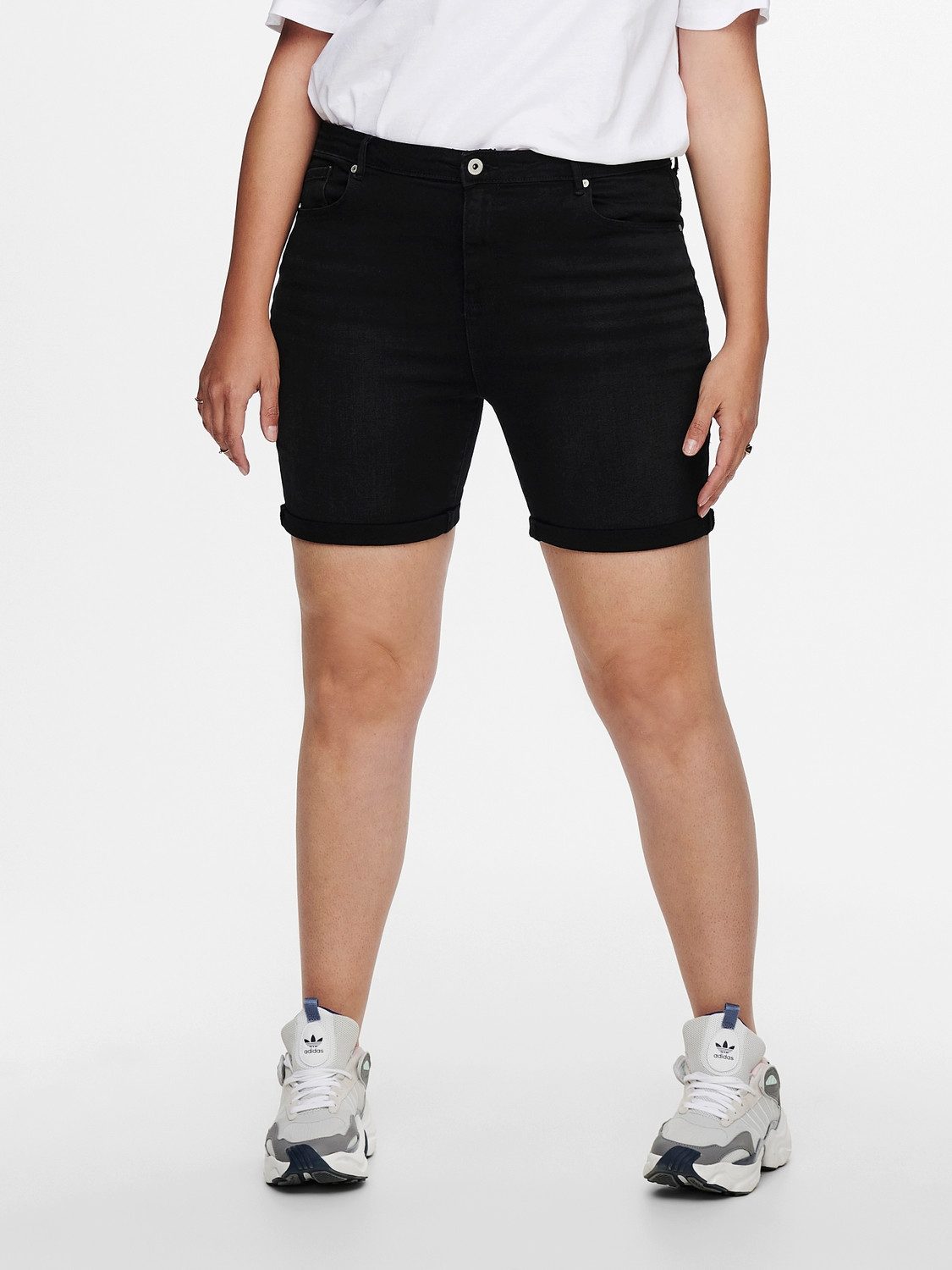 ONLY CARMAKOMA Jeansshorts CARLAOLA HW SHORTS günstig online kaufen