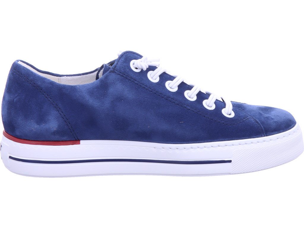 Paul Green blau Schnürschuh