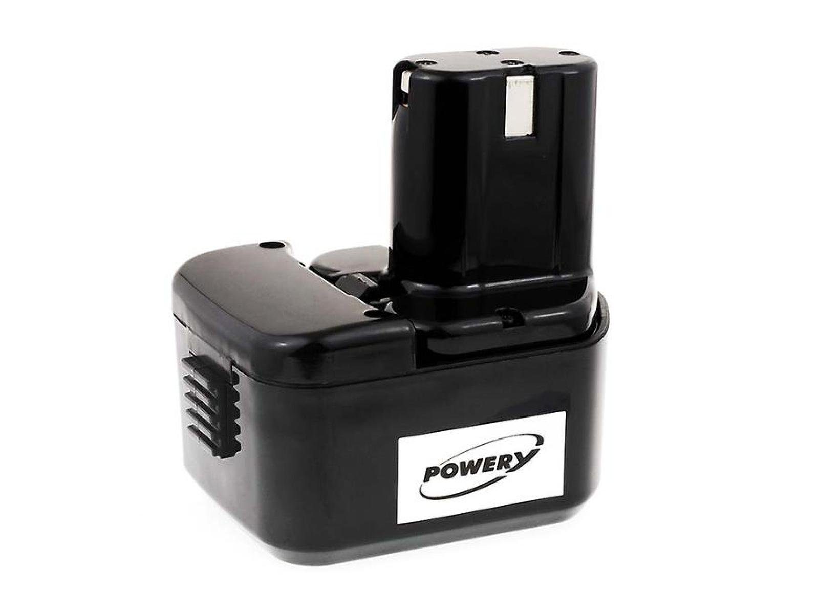Powery Akku für Hitachi Typ EB1214S 2000mAh NiMH Akku 2000 mAh (12 V)