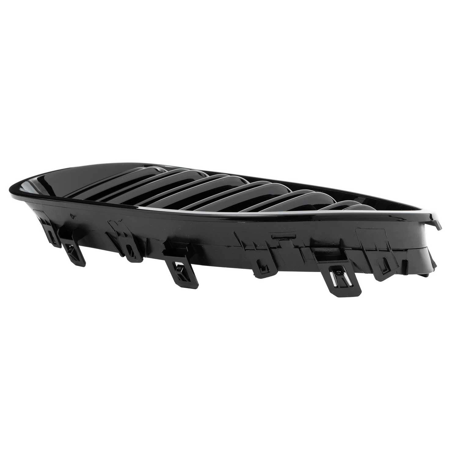 OMAC Frontstoßstange Kühlergrill Kühlergitter für BMW 5er E60 Limo 2003-2010 schwarz 1tlg, 1-St. – Bild 5 von 5