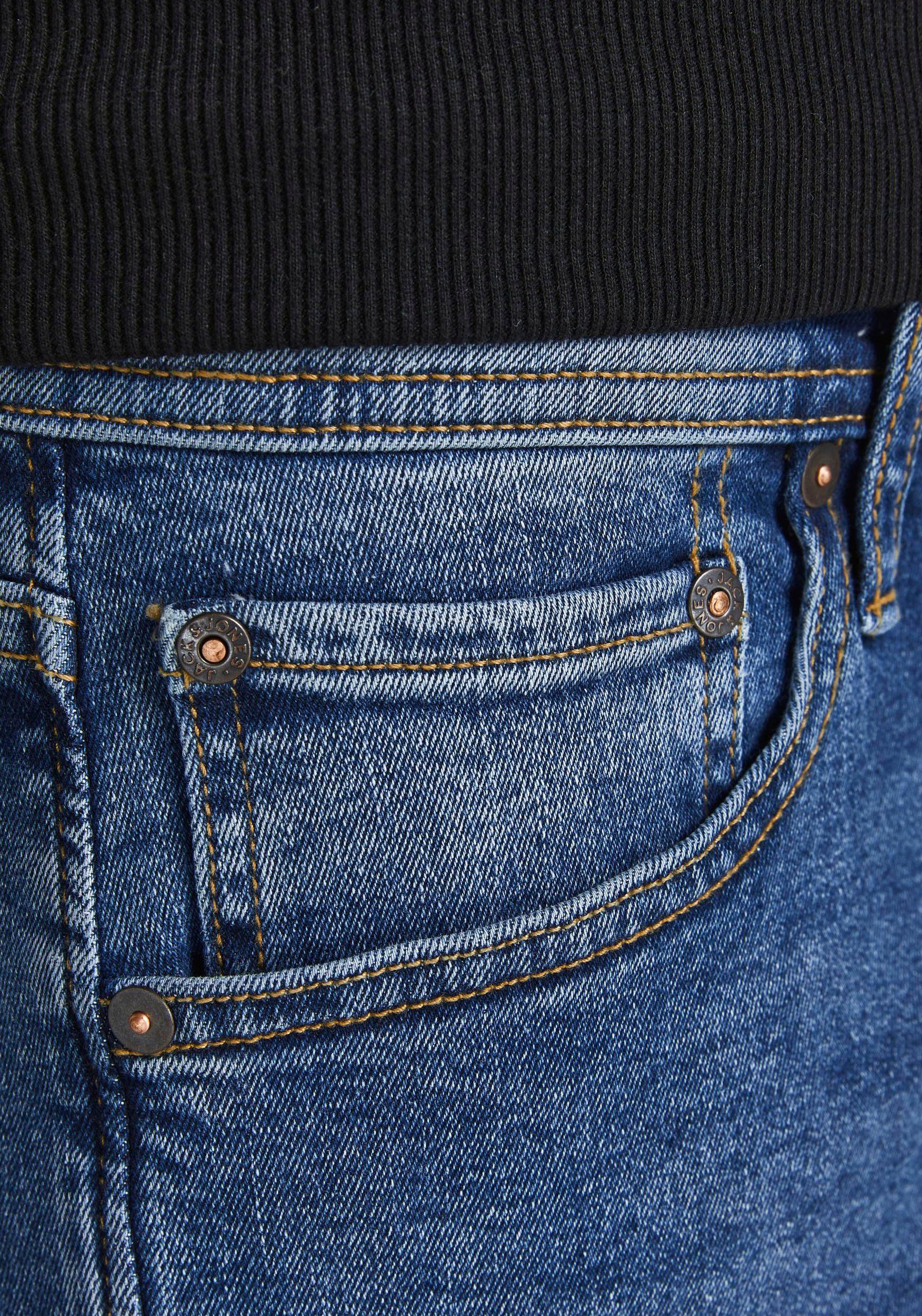 Jack & Jones Slim-fit-Jeans JJIGLENN Jeans mit schmaler Beinform und Stretch für Komfort Baumwollmischung, slim fit – Bild 5 von 5