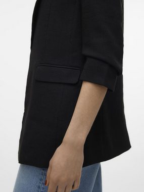 Vero Moda Jackenblazer Einfarbiger Blazer Offfener Style Basic Jacket (normal) 7121 in Schwarz