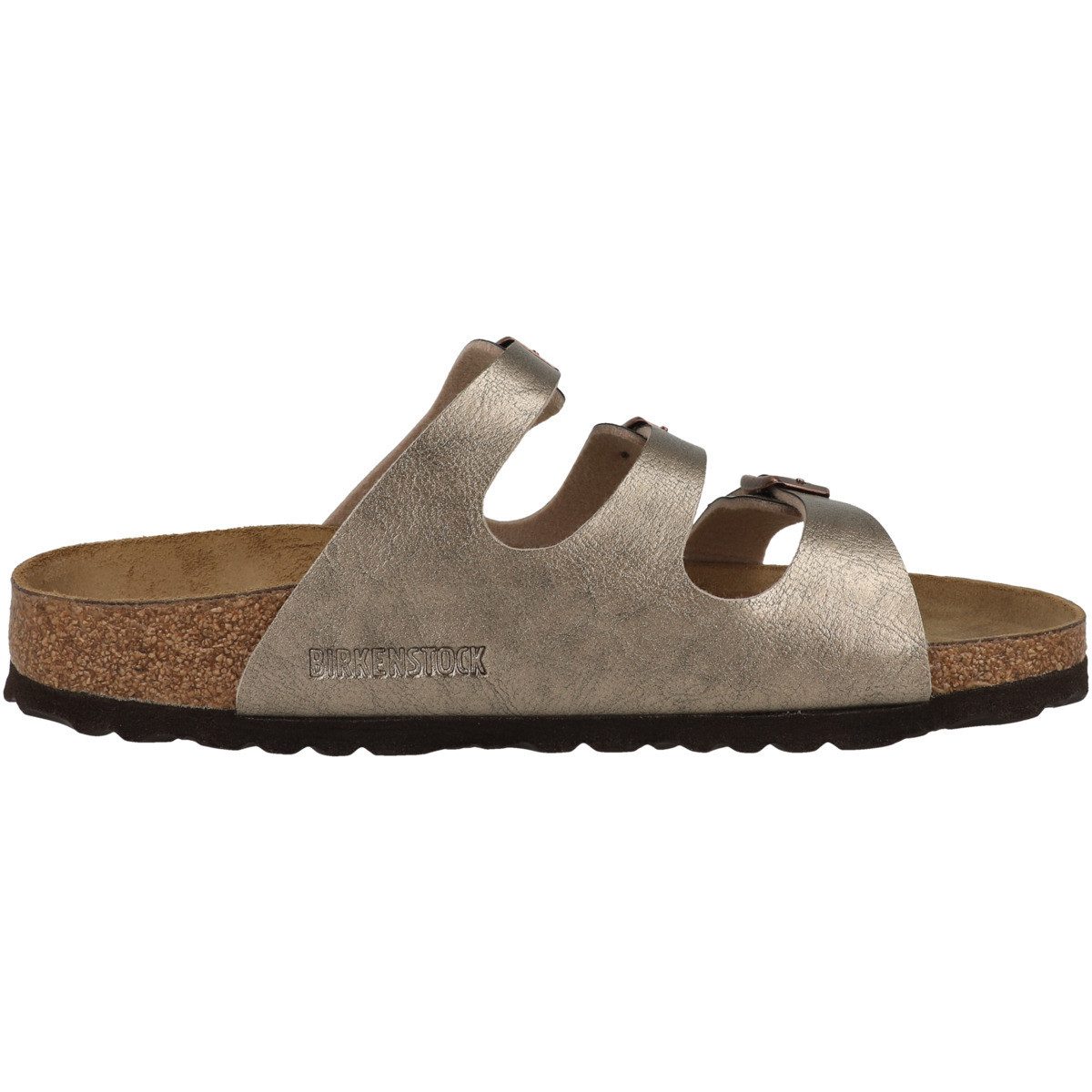 Birkenstock Florida Birko-Flor Graceful schmal Damen Sandale Sandaletten, Sommerschuhe, Badeschuhe, Riemchen, Schlappen