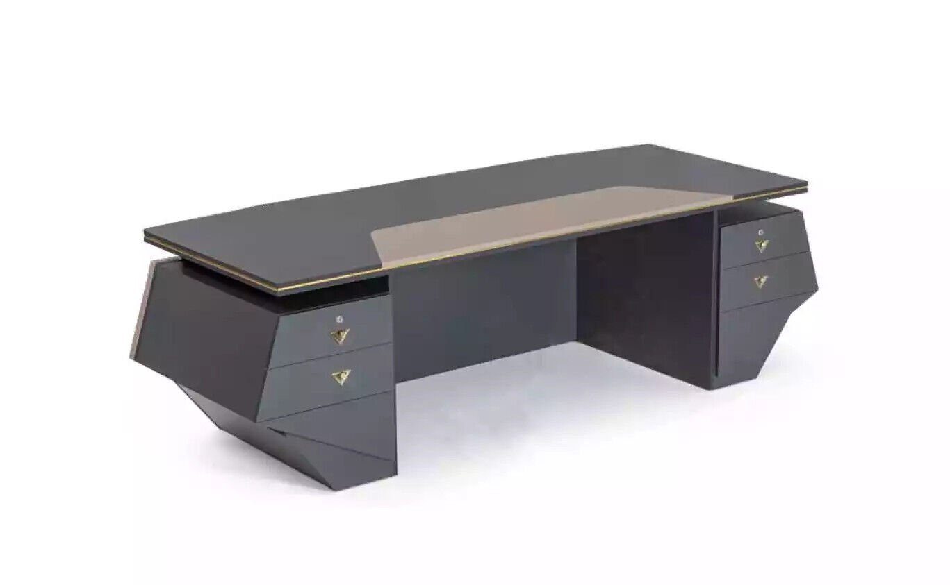 JVmoebel Schreibtisch Luxus Chefschreibtisch Tisch xxl 260x100 Designer Einrichtung Moderne, Made In Europe