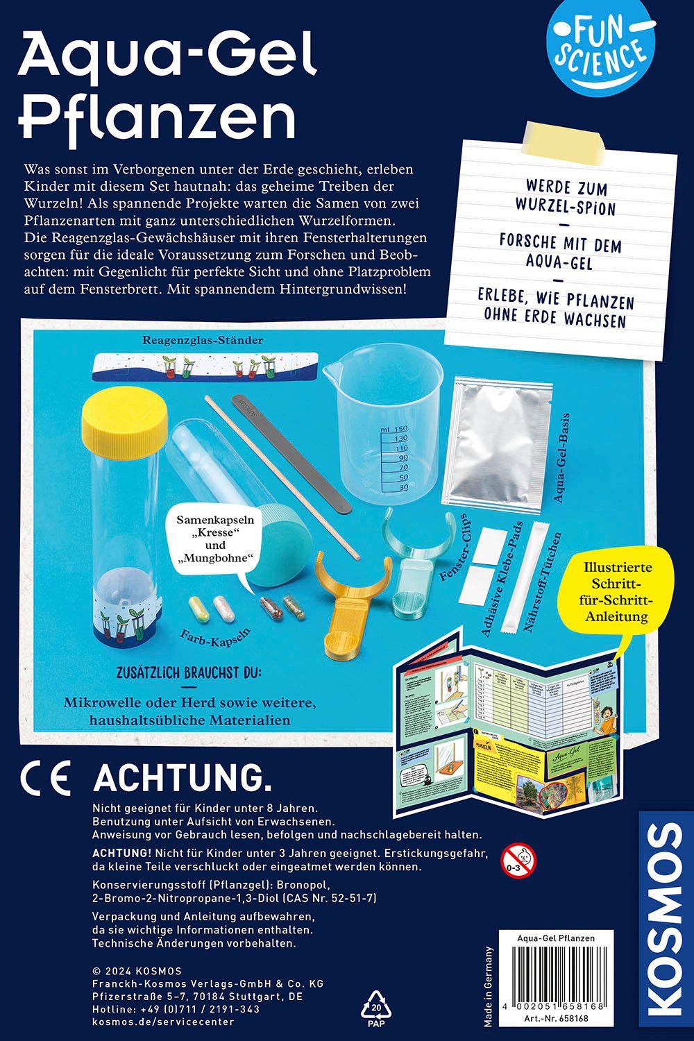 Kosmos Experimentierkasten Fun Science Aqua-Gel Pflanzen, günstig online kaufen