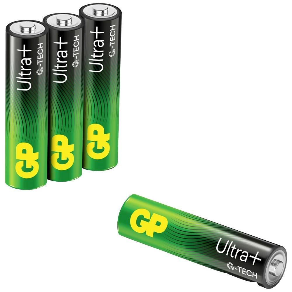 Ultra Batterien GP AAA GP Alkaline Akku Batteries Plus Micro,