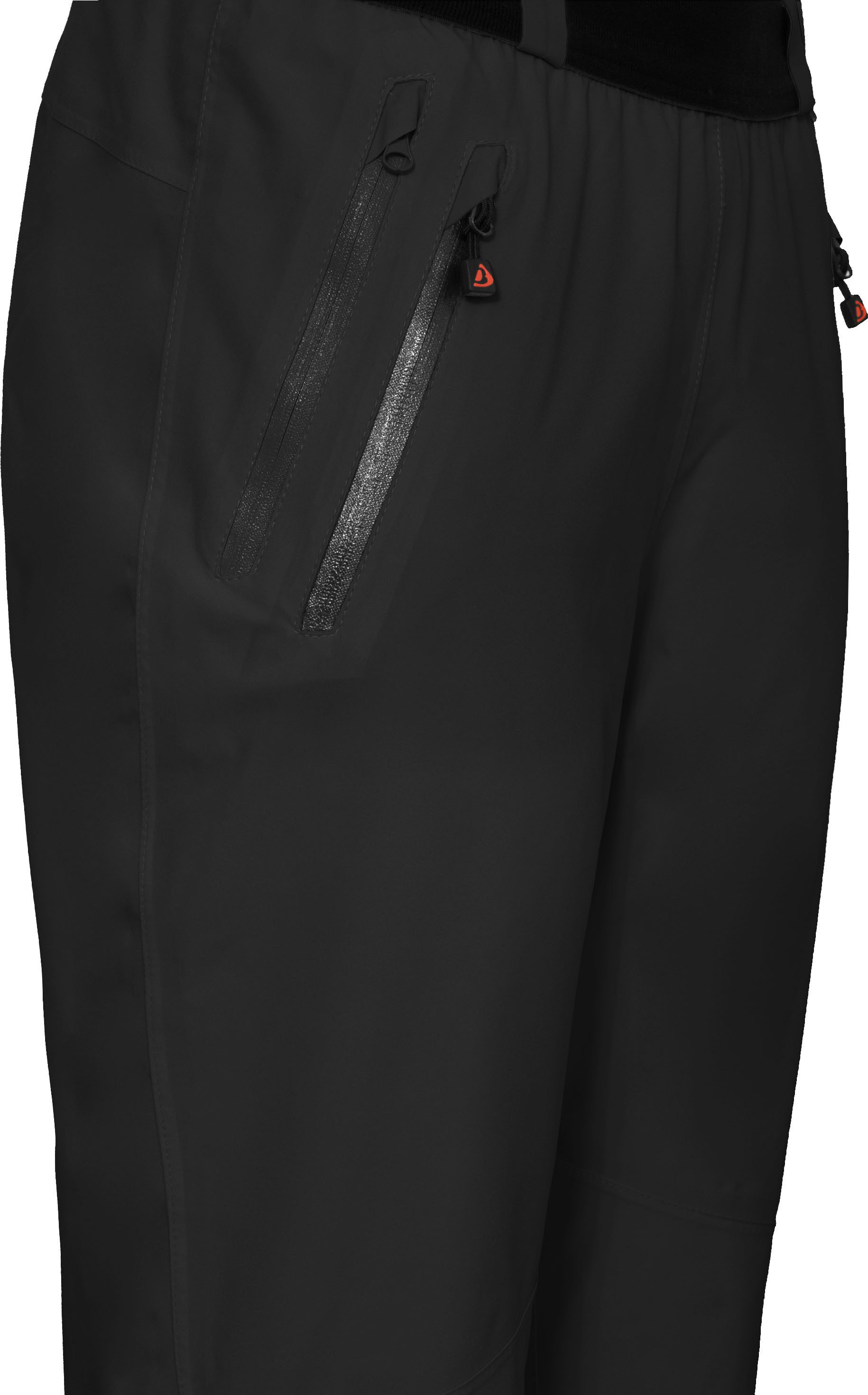 Bergson Regenhose KISSALAMP THERMO Damen (Über) Regenhose, leicht wattiert, 20000 mm Wassersäule, Norma
