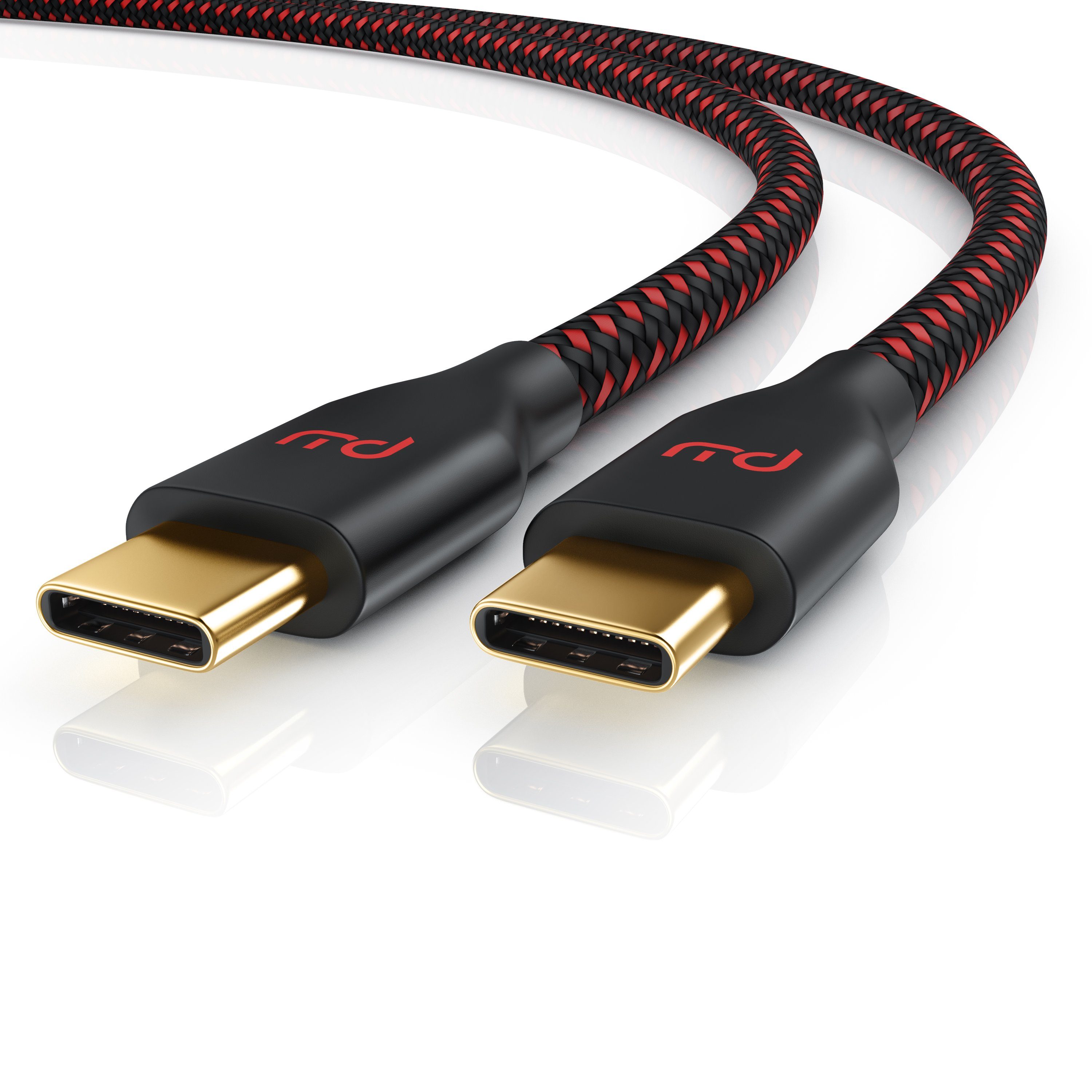 Primewire USB C Gen 2 Ladekabel / Datenkabel für Smartphone, Tablet- 1m USB-Kabel, 3.1, USB-C (100 cm), 10 Gbit/s Datenübertragung, schnelles & sicheres Laden, für Notebook