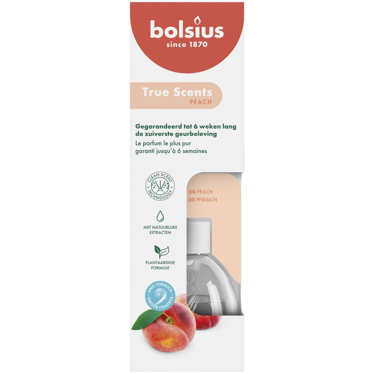 Bolsius Raumduft Bolsius Raumduft 60 ml True Scents Pfirsich