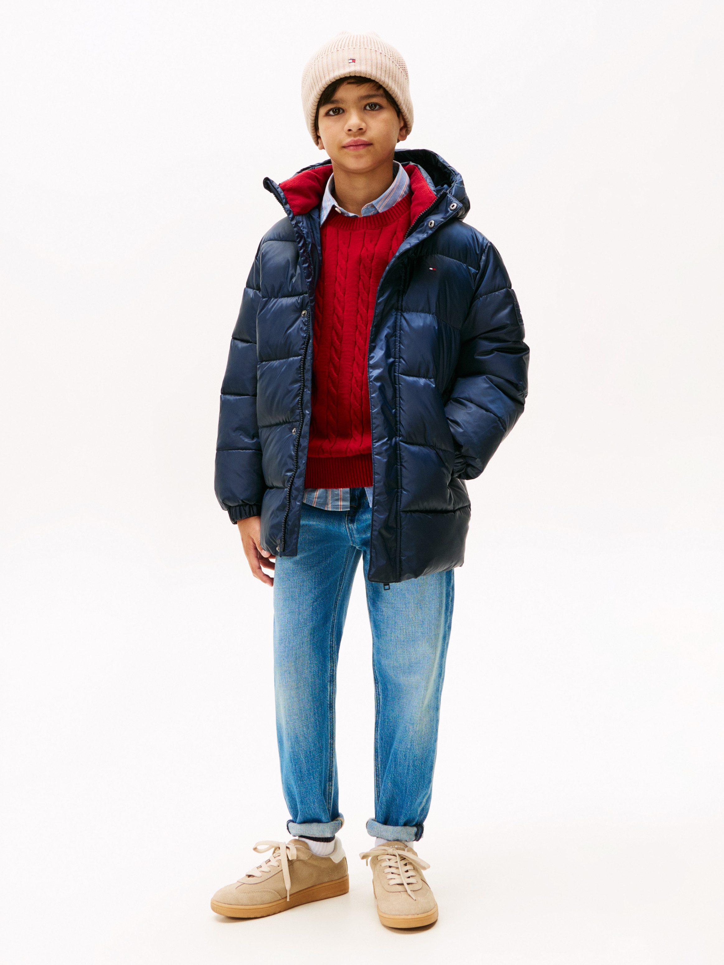 Tommy Hilfiger Steppjacke ESSENTIAL PADDED PARKA Kinder bis 16 Jahre