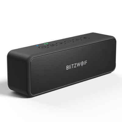 BLiTZWOLF BW-WA4 Bluetooth-Lautsprecher (30 W, Kabelloser Tragbarer Lautsprecher, bluetooth, Doppeltreiber Bass, TWS Stereo, IPX6 Wasserdicht, TF Karte AUX, Outdoor)