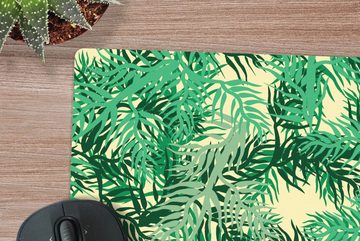 MuchoWow Gaming Mauspad Dschungel - Muster - Camouflage (1-St), Mousepad mit Rutschfester Unterseite, Gaming, 40x40 cm, XXL, Großes