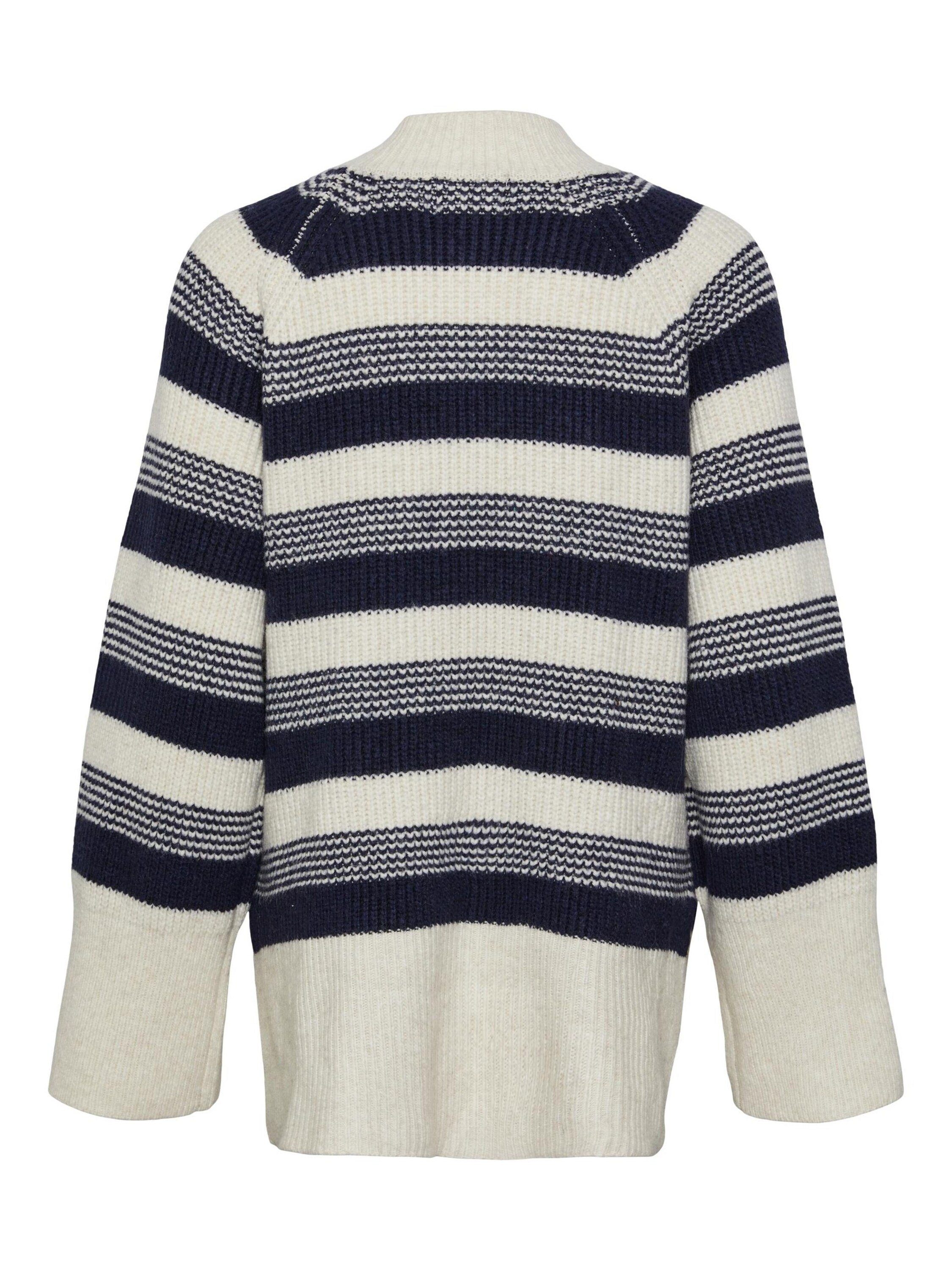 pieces Strickpullover Fenna (1-tlg) Plain/ohne Details