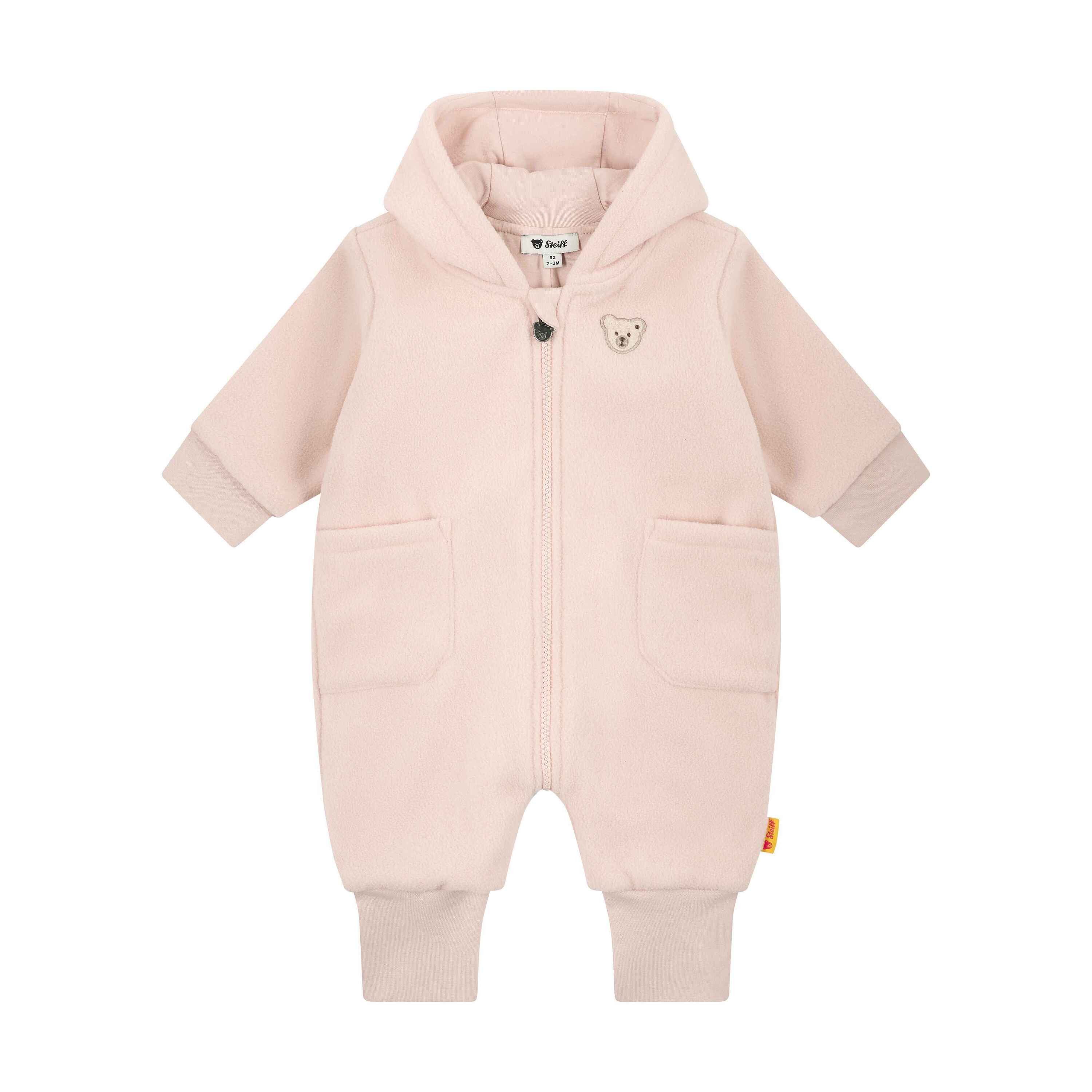 Steiff Strampler Strampler langarm Baby Wellness, gefüttert