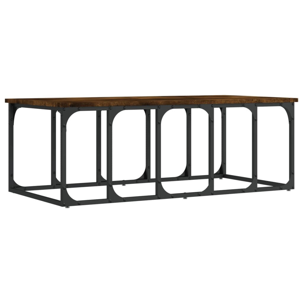 vidaXL Couchtisch Couchtisch Räuchereiche 100x50x35,5 cm günstig online kaufen