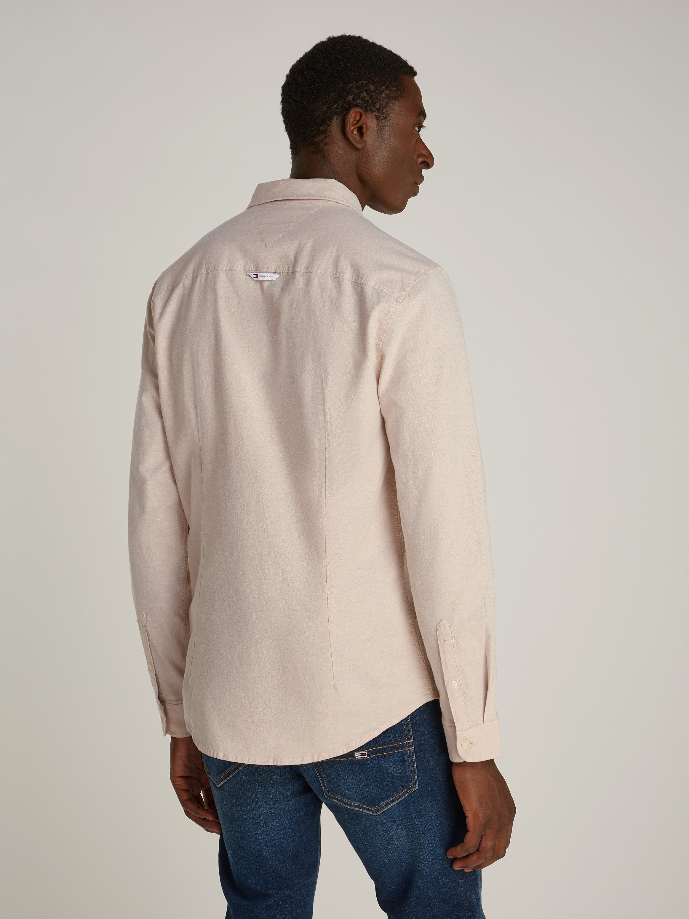 Tommy Jeans Langarmhemd TJM Slim Stretch günstig online kaufen