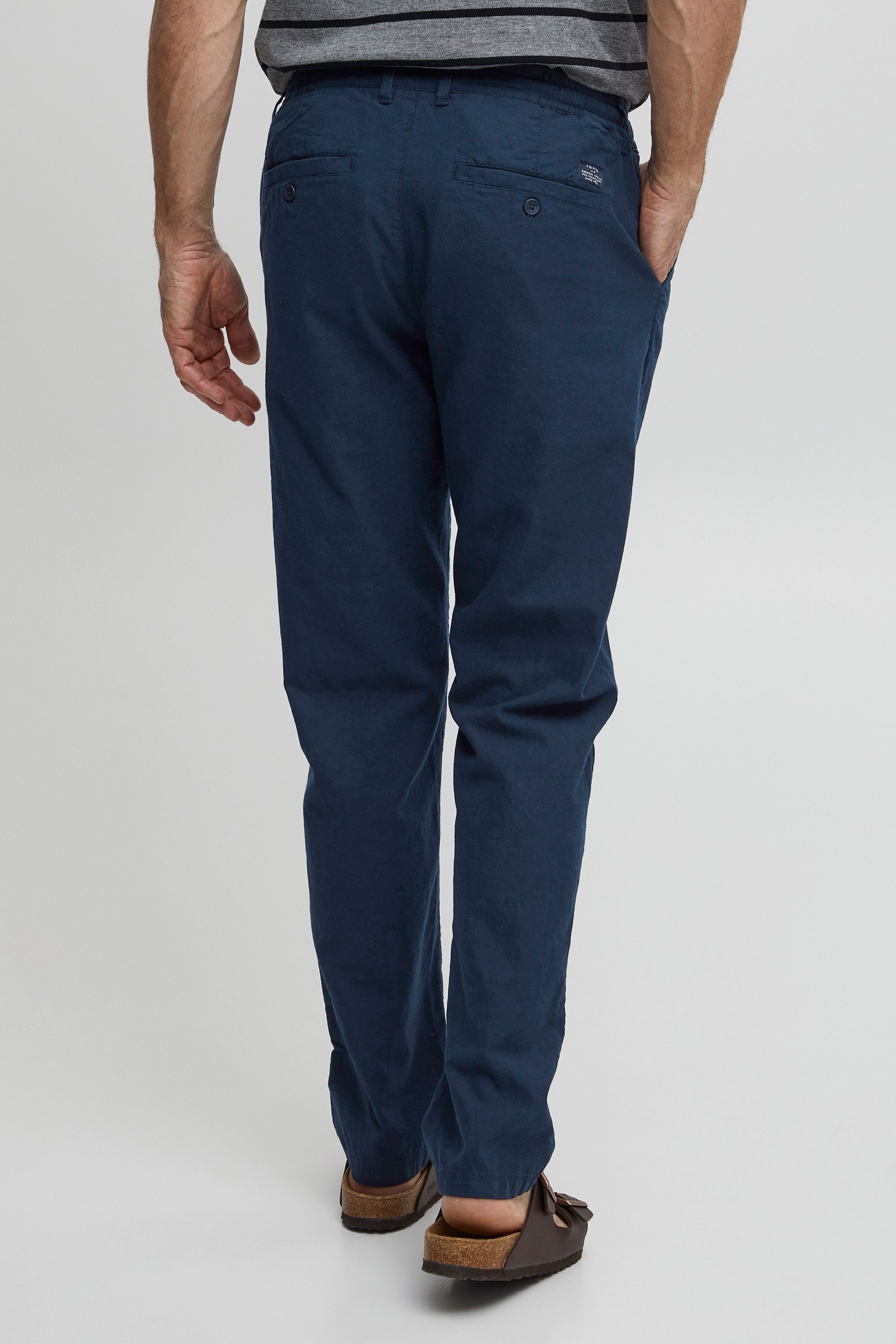 FQ1924 Jogginghose FQBente Hose aus Leinenmix