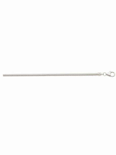 Adelia´s Silberkette 925 Silber Schlangen Halskette Ø 1,5 mm, Silberschmuck für Damen