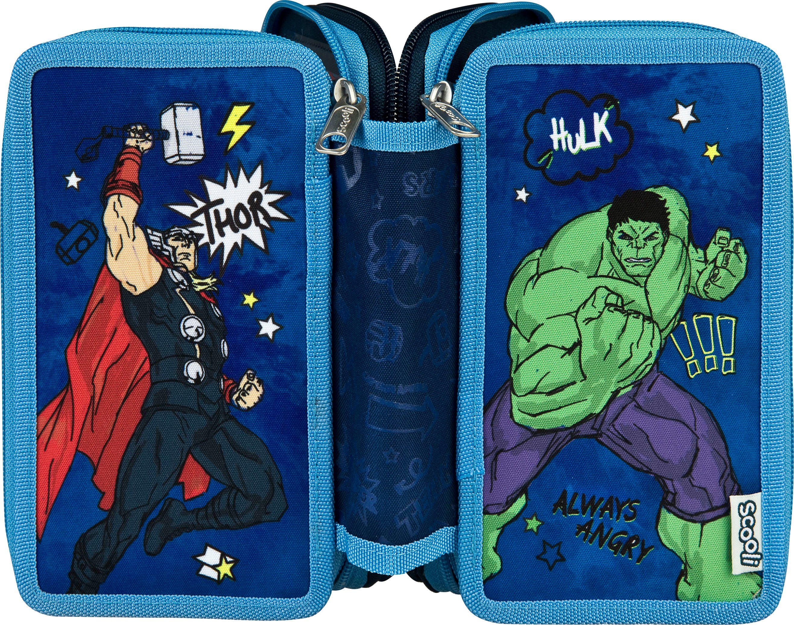 Scooli Federmäppchen Tripledecker, Avengers