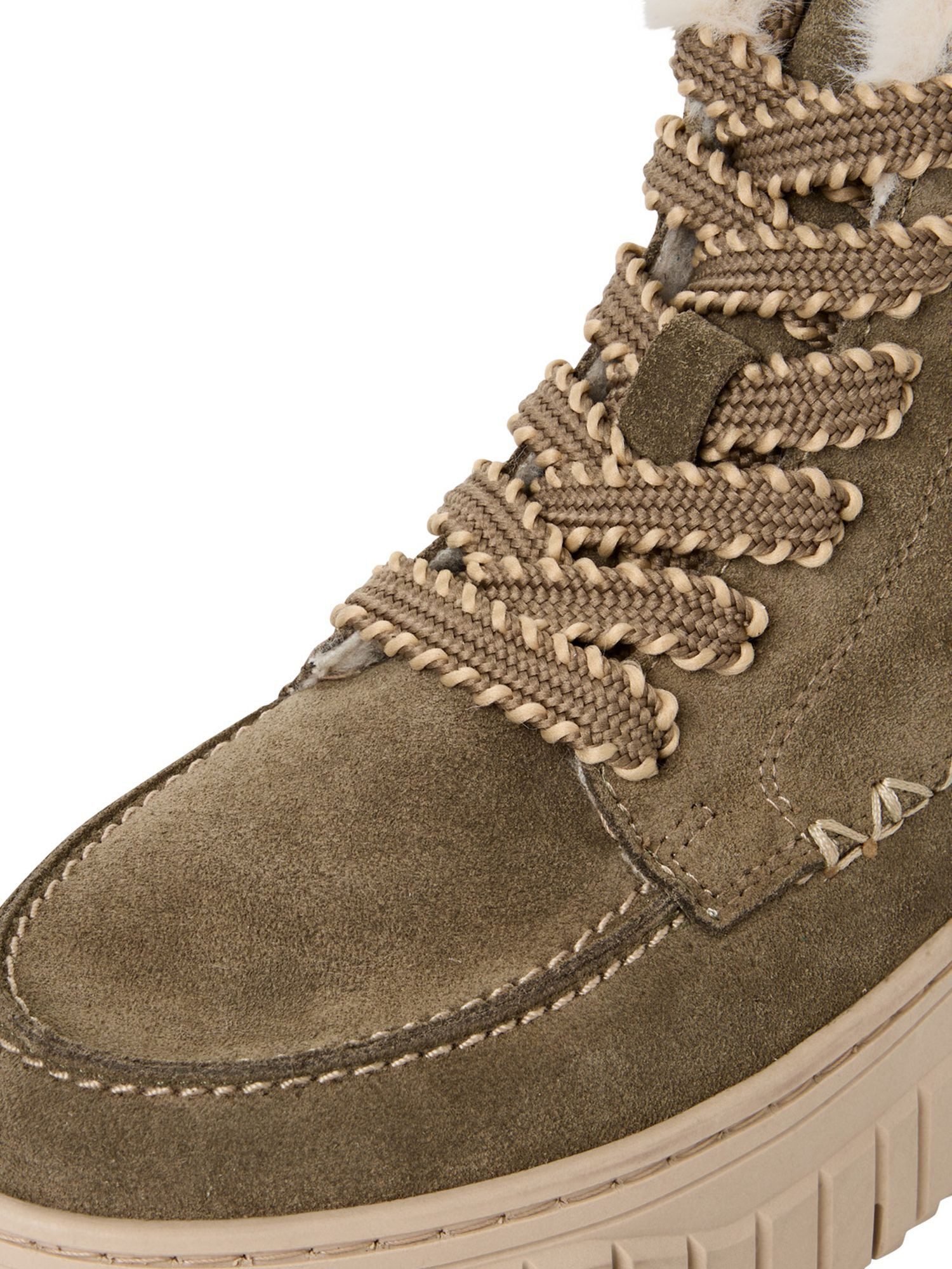 Tamaris Removable Sock aus Leder kein Absatz 1-26260-45 Winterstiefelette Removable Sock
