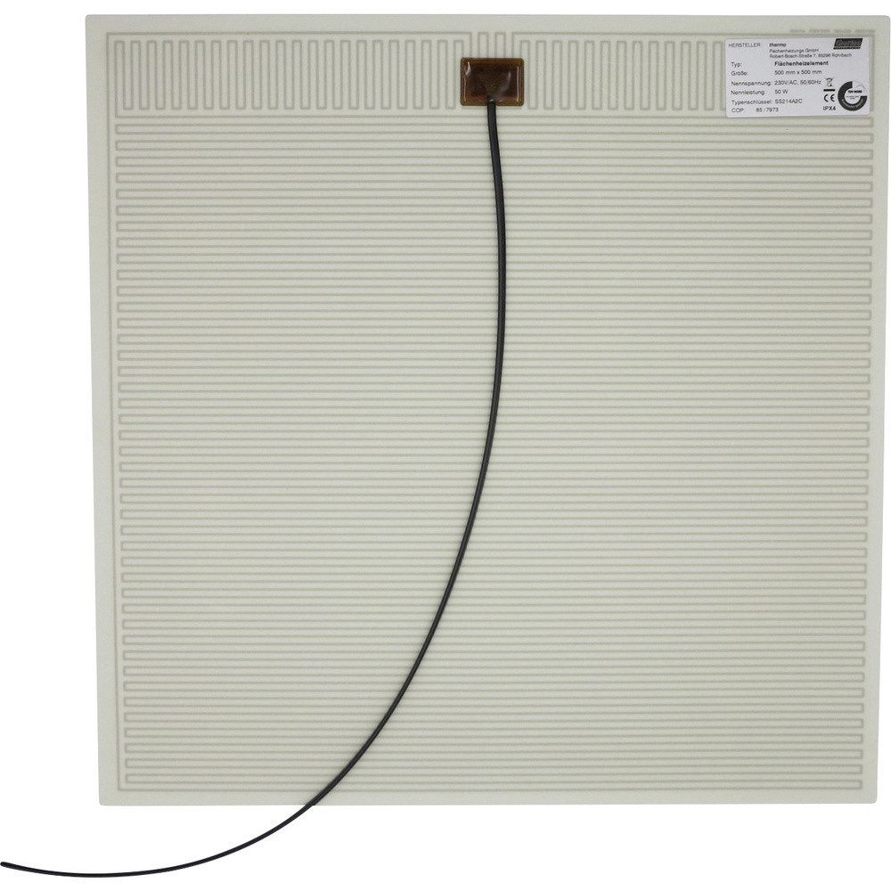 Thermo TECH Heizmatten Thermo TECH Heizfolie 230 V/AC, 230 V/DC 50 W Schutzart IPX4 (L x B)