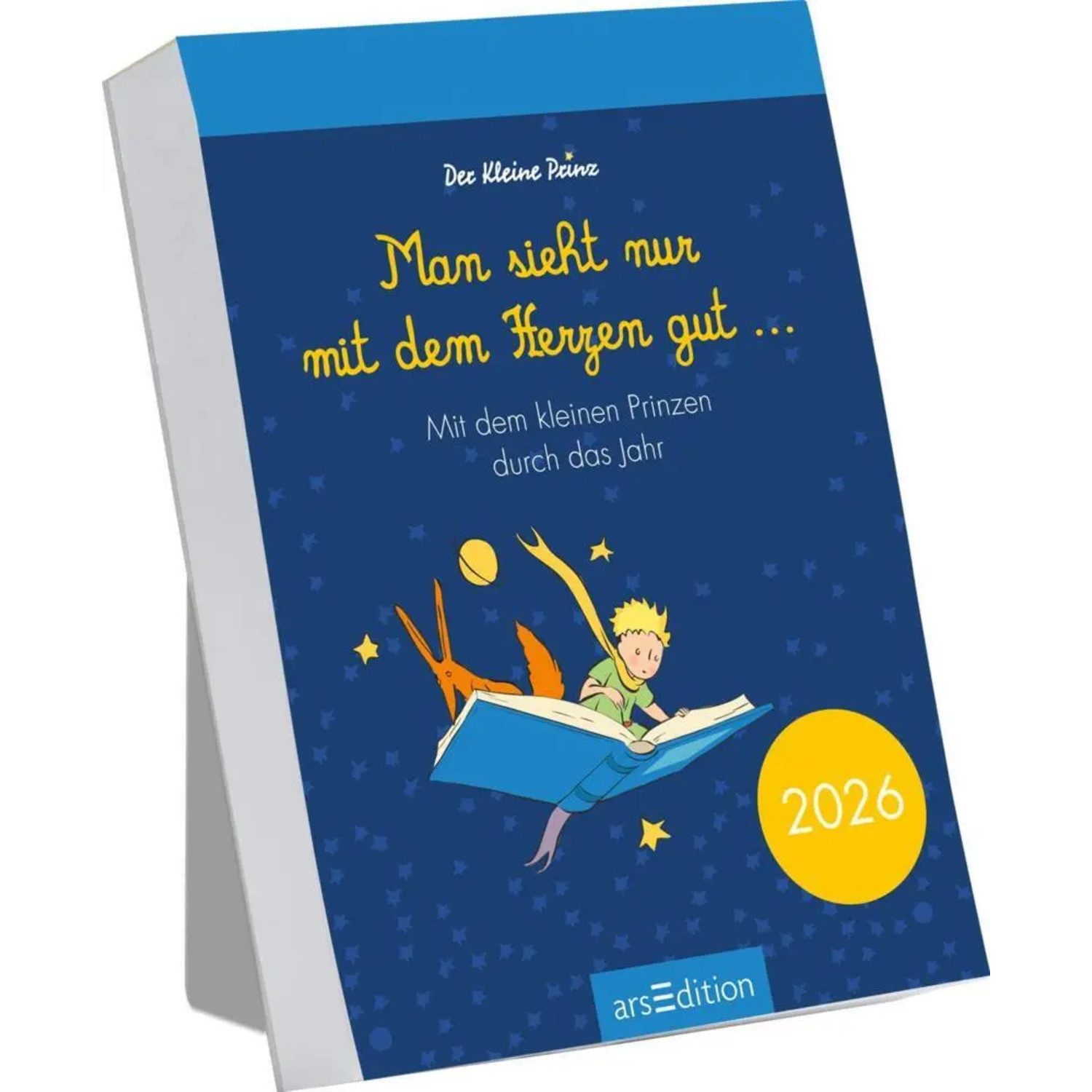 Ars Edition Abreißkalender Abreißkalender Man sieht nur mit dem Herzen gut ... 2026
