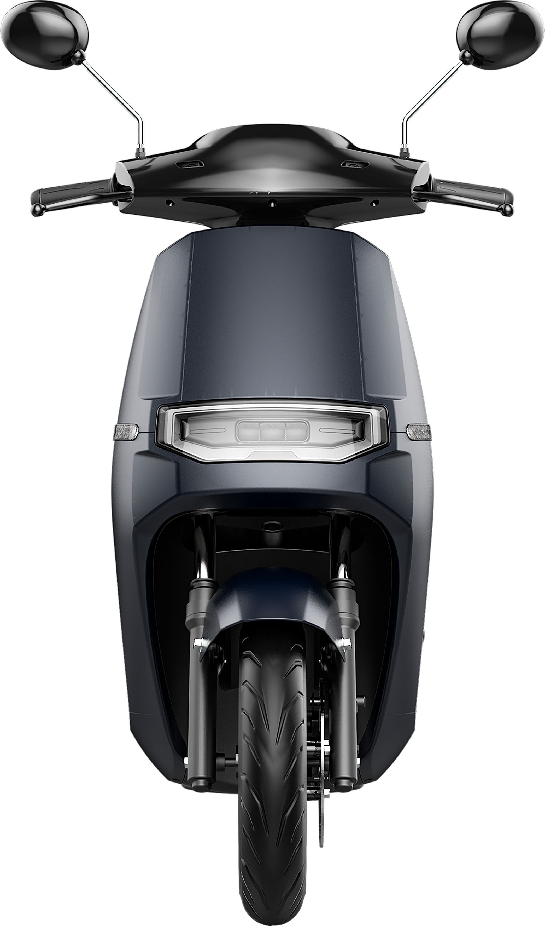 E2S, E-Motorroller schwarz SAXXX 45 km/h Ecooter