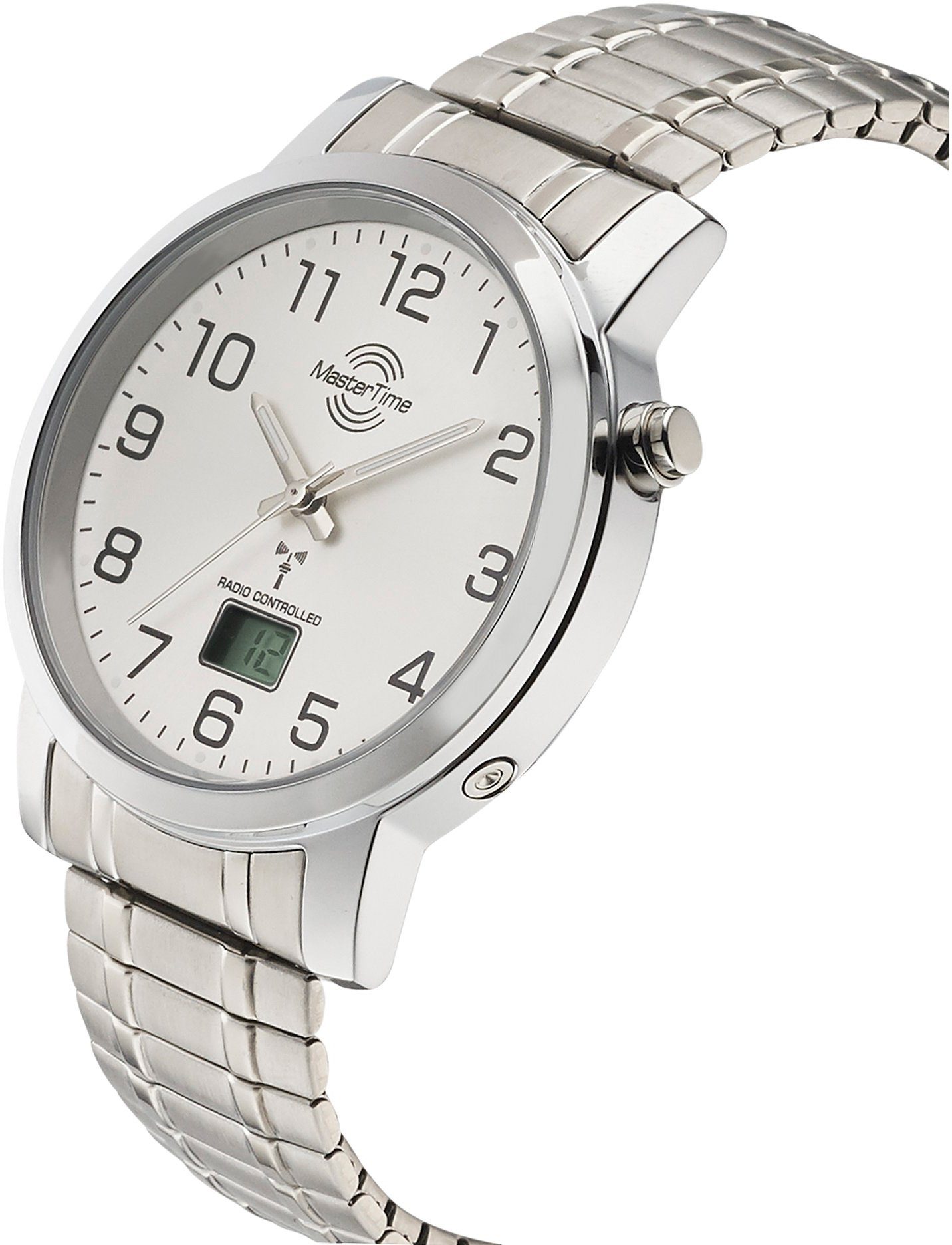 MASTER TIME Funkuhr Basic MTGA-10306-12M, Armbanduhr, günstig online kaufen