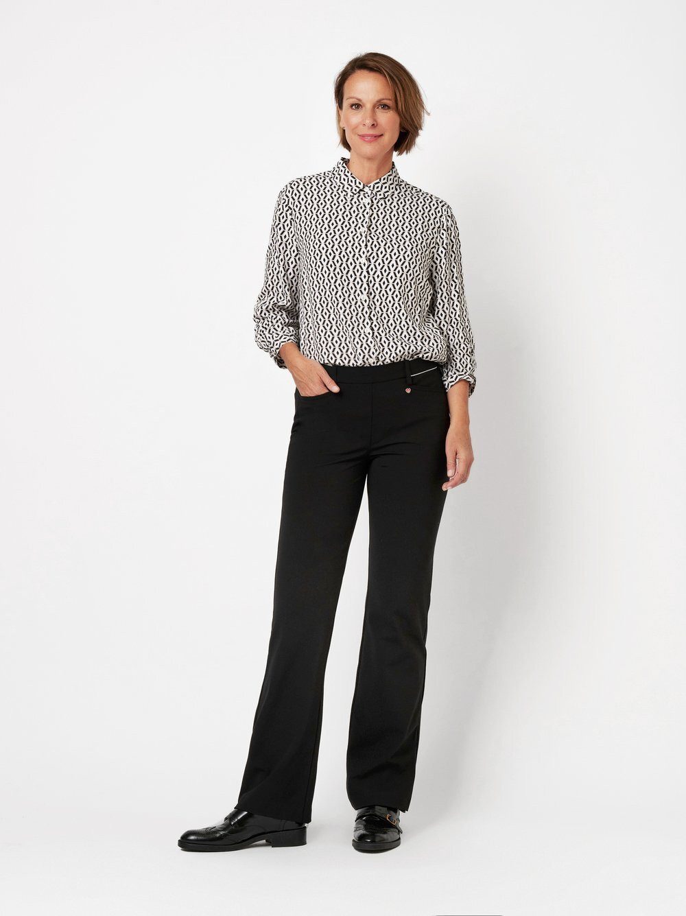 Relaxed by TONI Bootcuthose Alice mit sportivem Bund günstig online kaufen