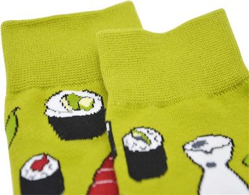 Alster Herz Freizeitsocken Lustige bunte Socken Sneakersocken, Unisex, Geschenk, A0375 (Set, 4-Paar) Baumwolle Motiv Socken, Größe 36-43