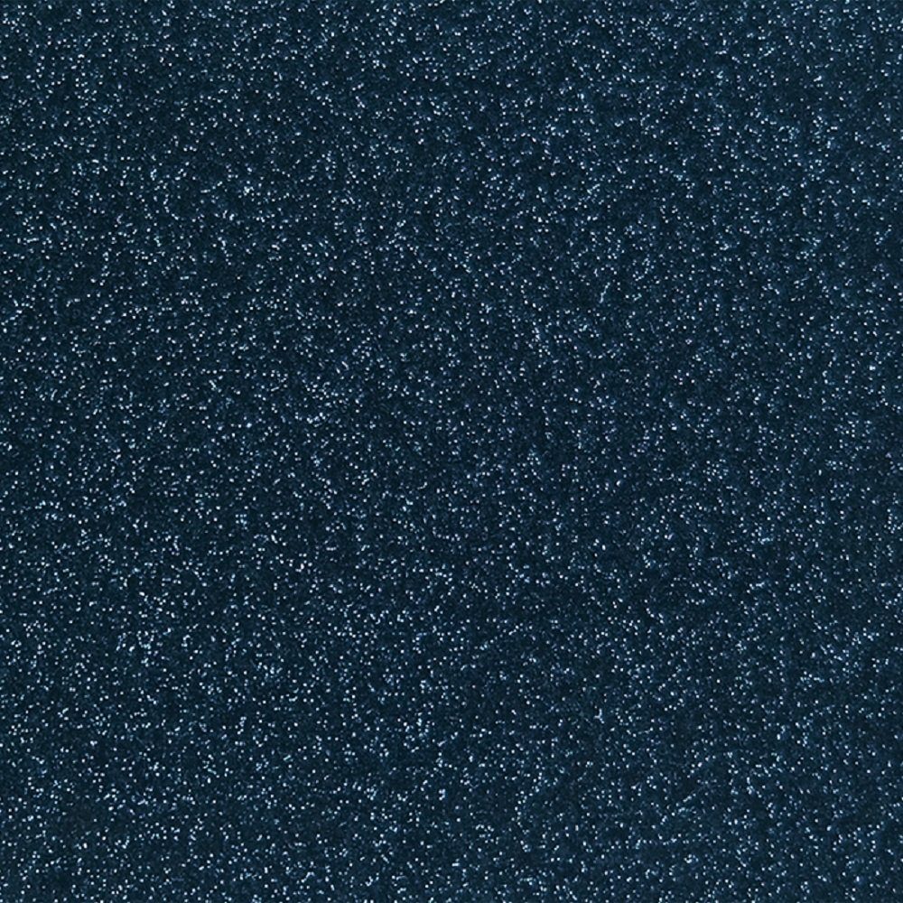 Hilltop Transparentpapier Twinkle Flexfolie mit eingebetteten Glitterelementen Navy Blue