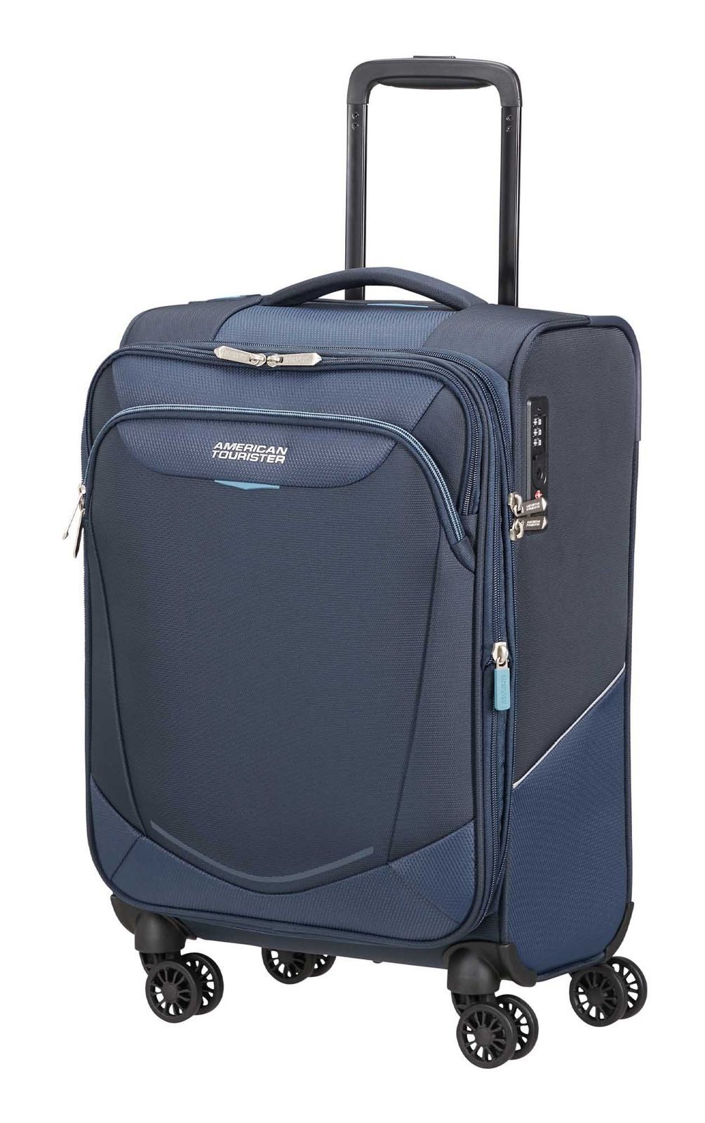 American Tourister® Weichgepäck-Trolley Spinner 55 / 20 EXP TSA Trolley, 4 Rollen