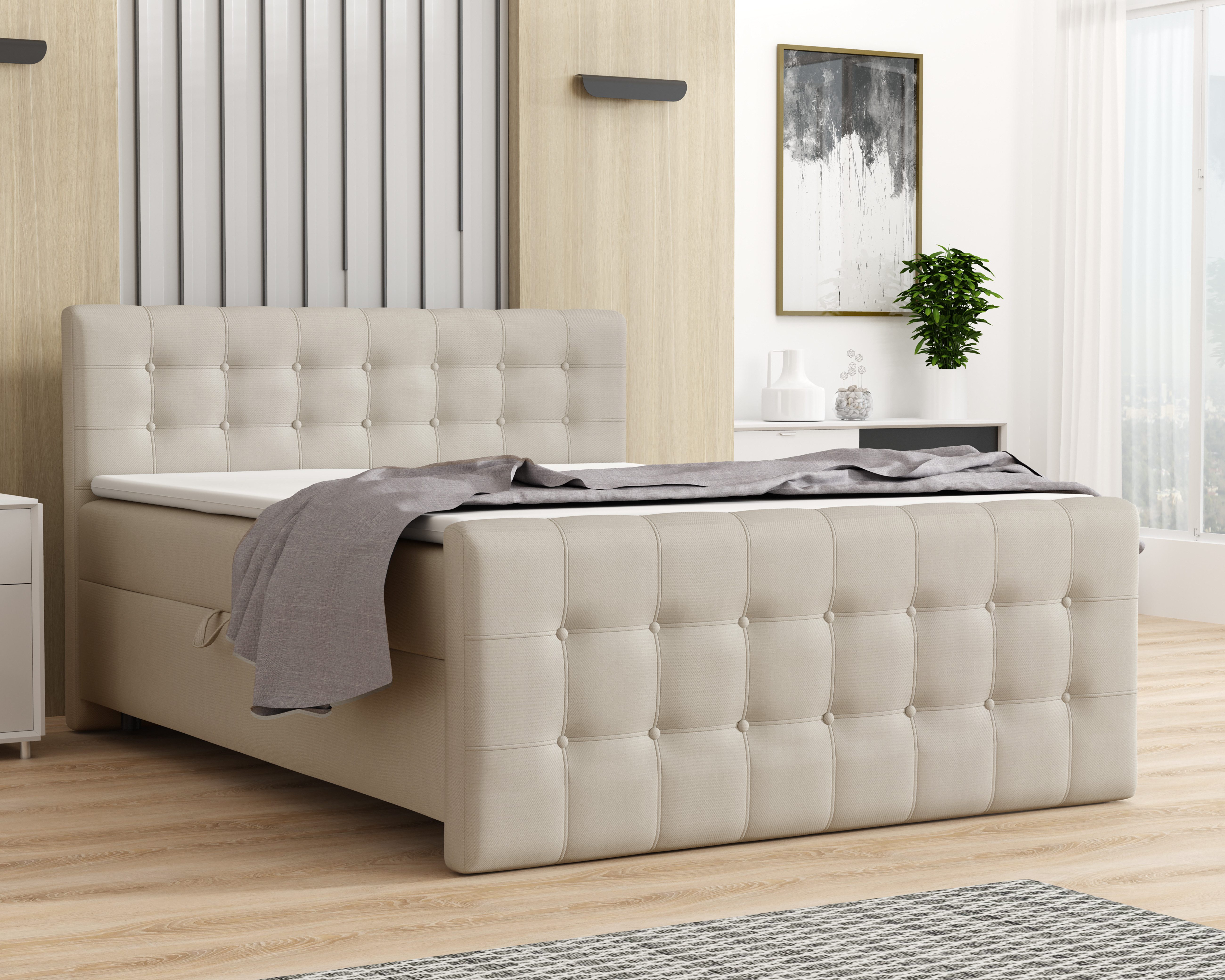 Deine Möbel 24 Boxspringbett REEL Boxspring günstig online kaufen