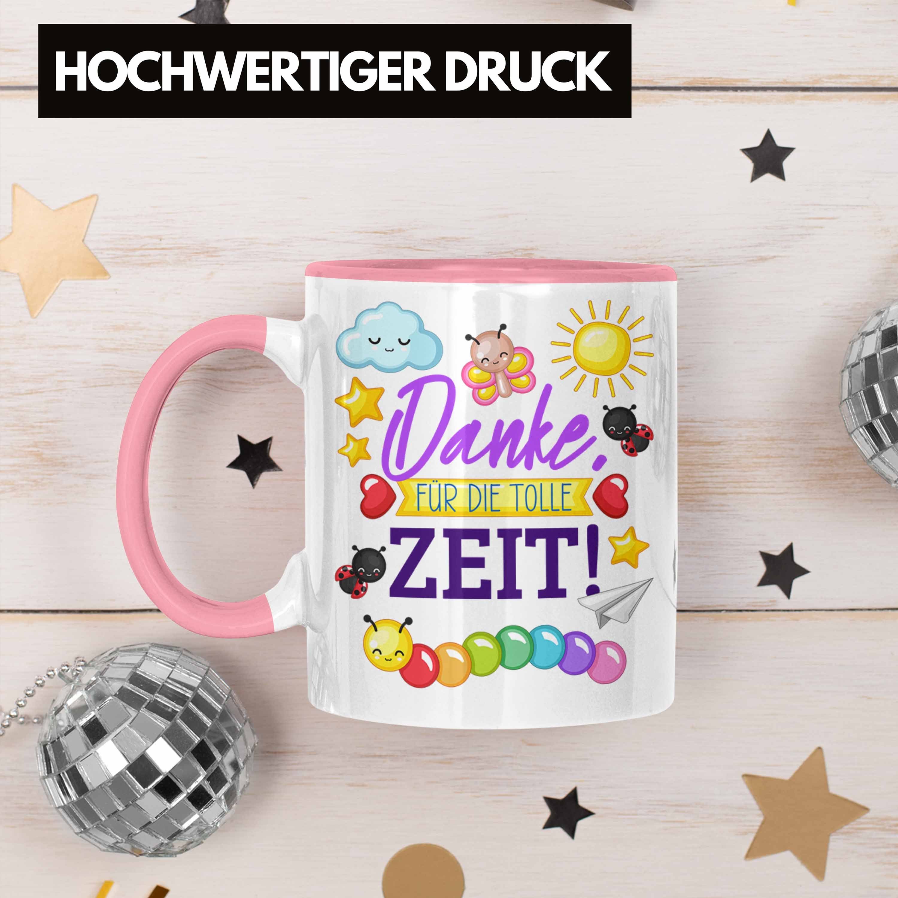 Trendation Tasse Trendation - Danke Für Die Tolle Zeit Tasse Abschied Abschiedsgeschenk